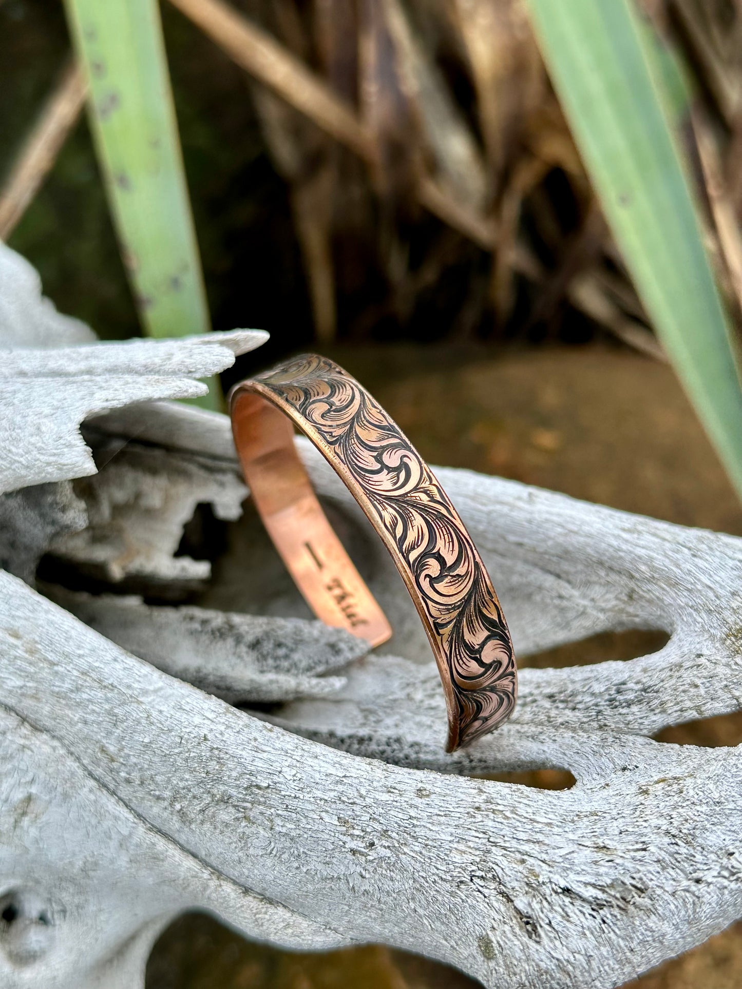 Copper Cuff 3/8” wide