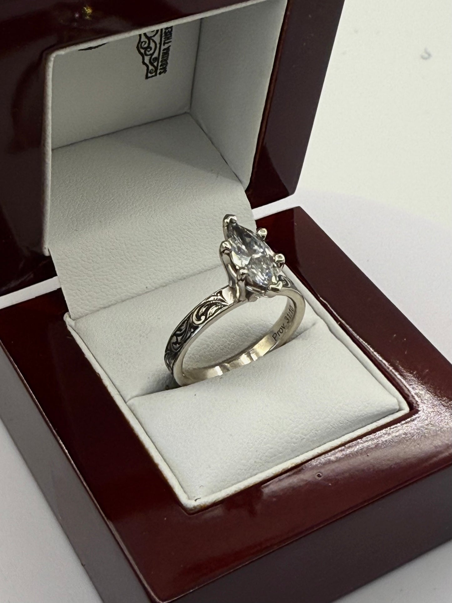 Custom Diamond Ring Sz 7
