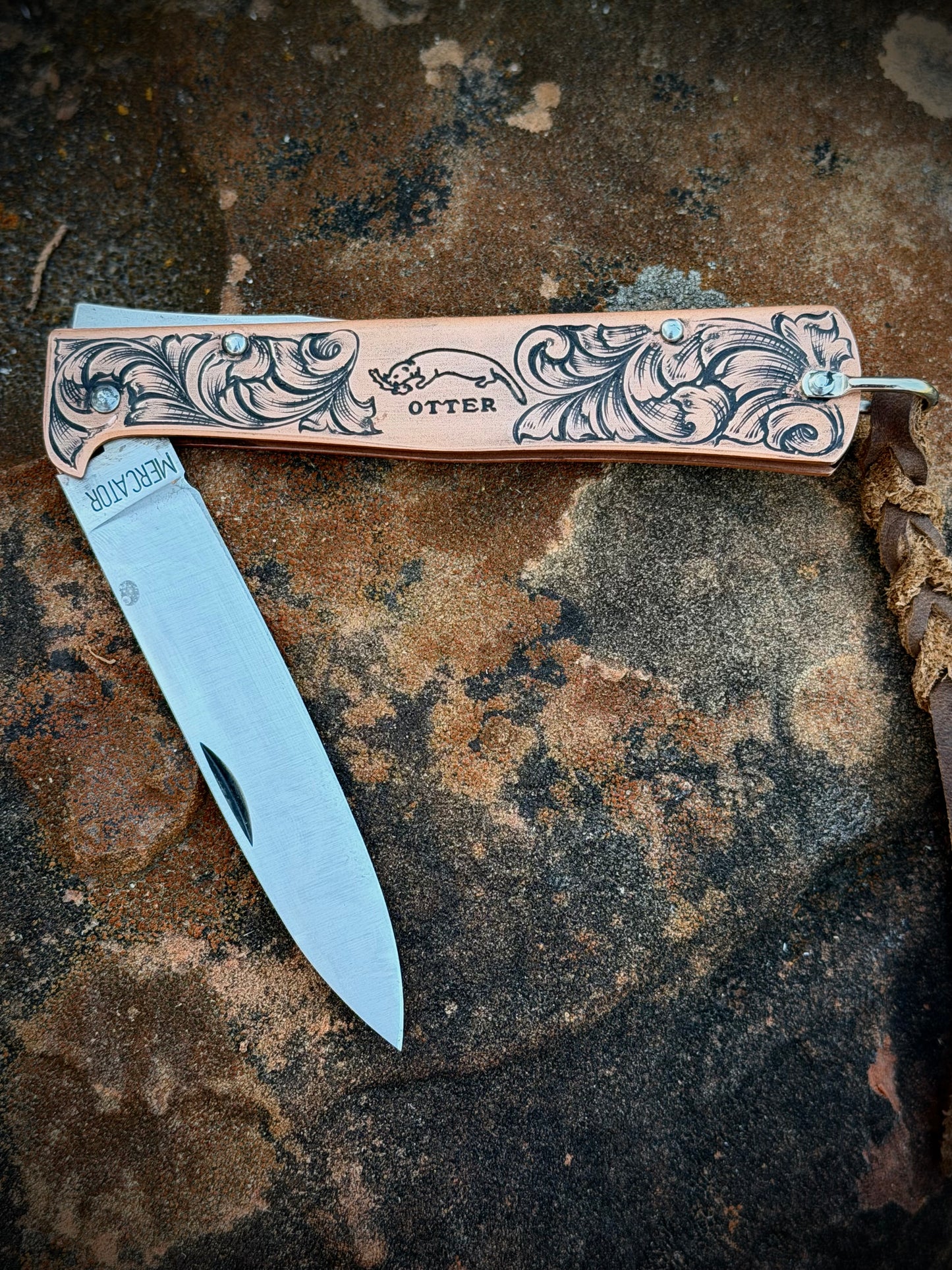 German Otter Knife Carbon Steel