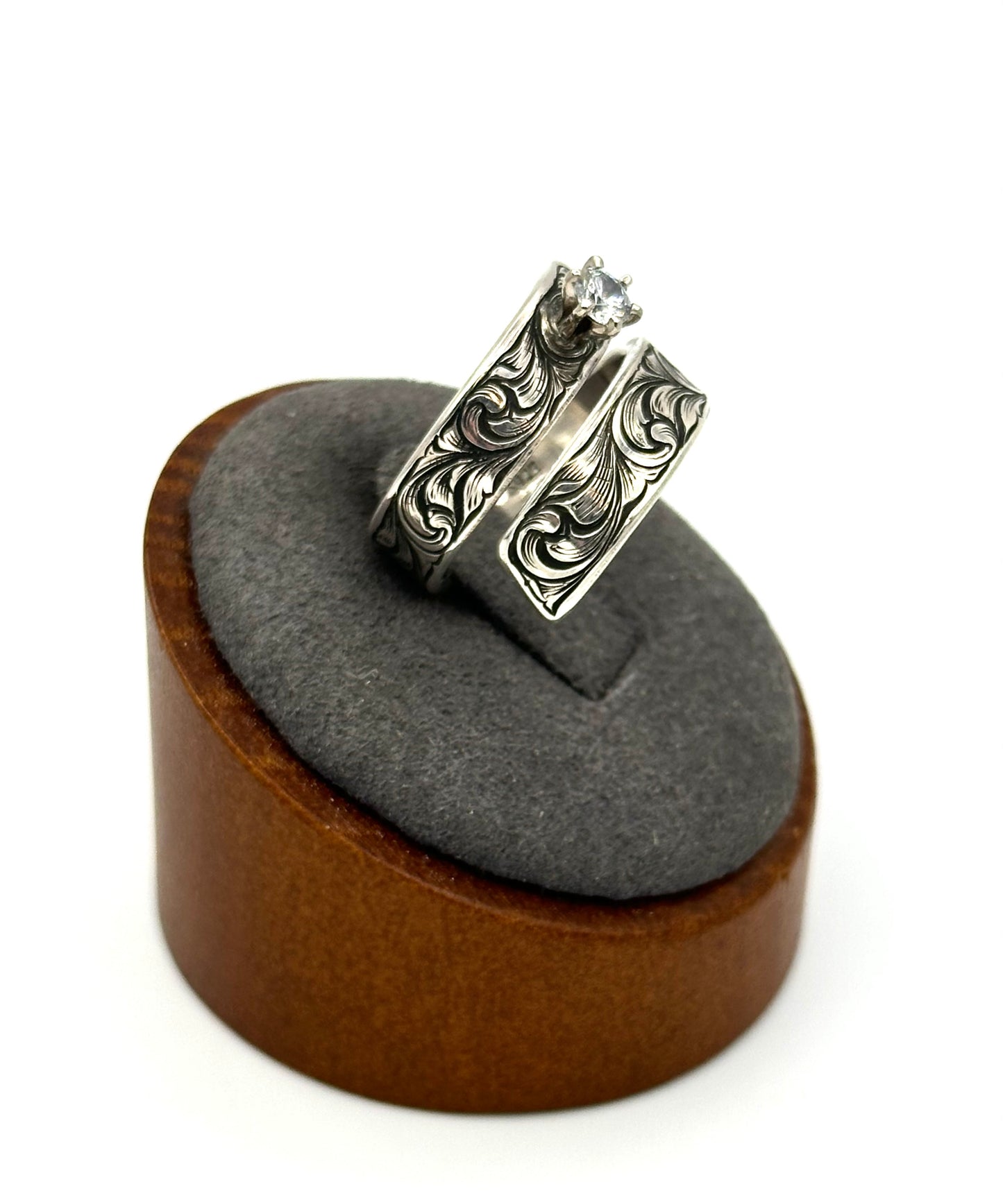 Spiral Ring Sz 8+