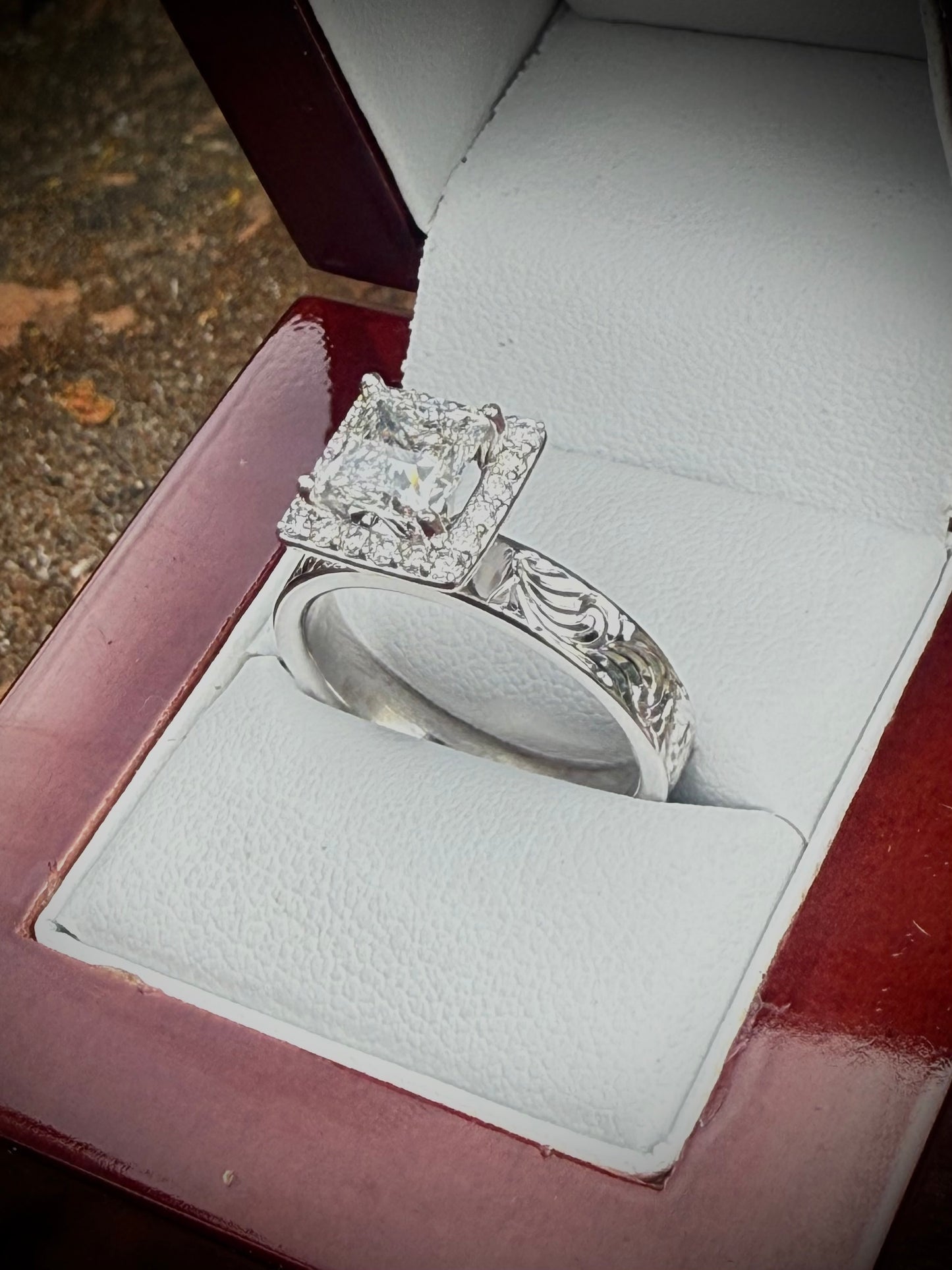 Engagement Ring Sz 7.5