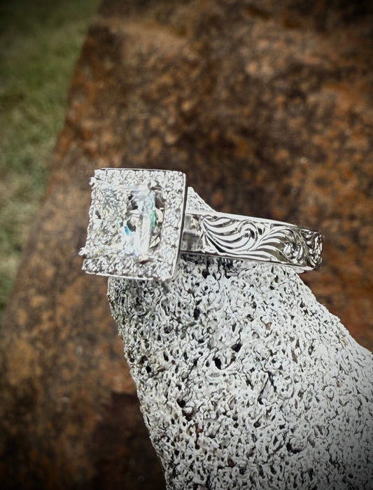 Engagement Ring Sz 7.5