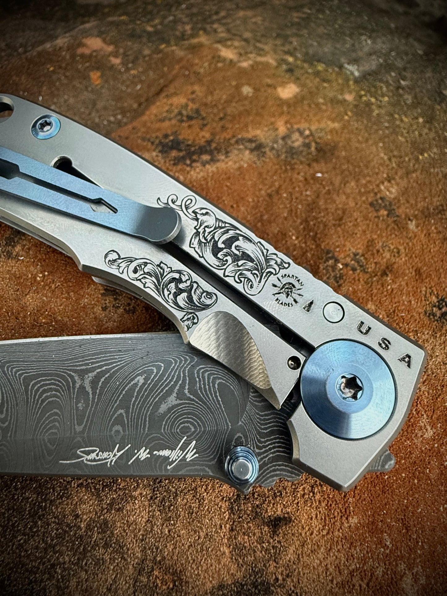 Custom Engraved Knife