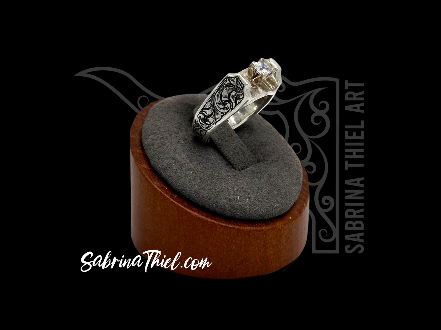 Sterling Ring Sz 7 3/4
