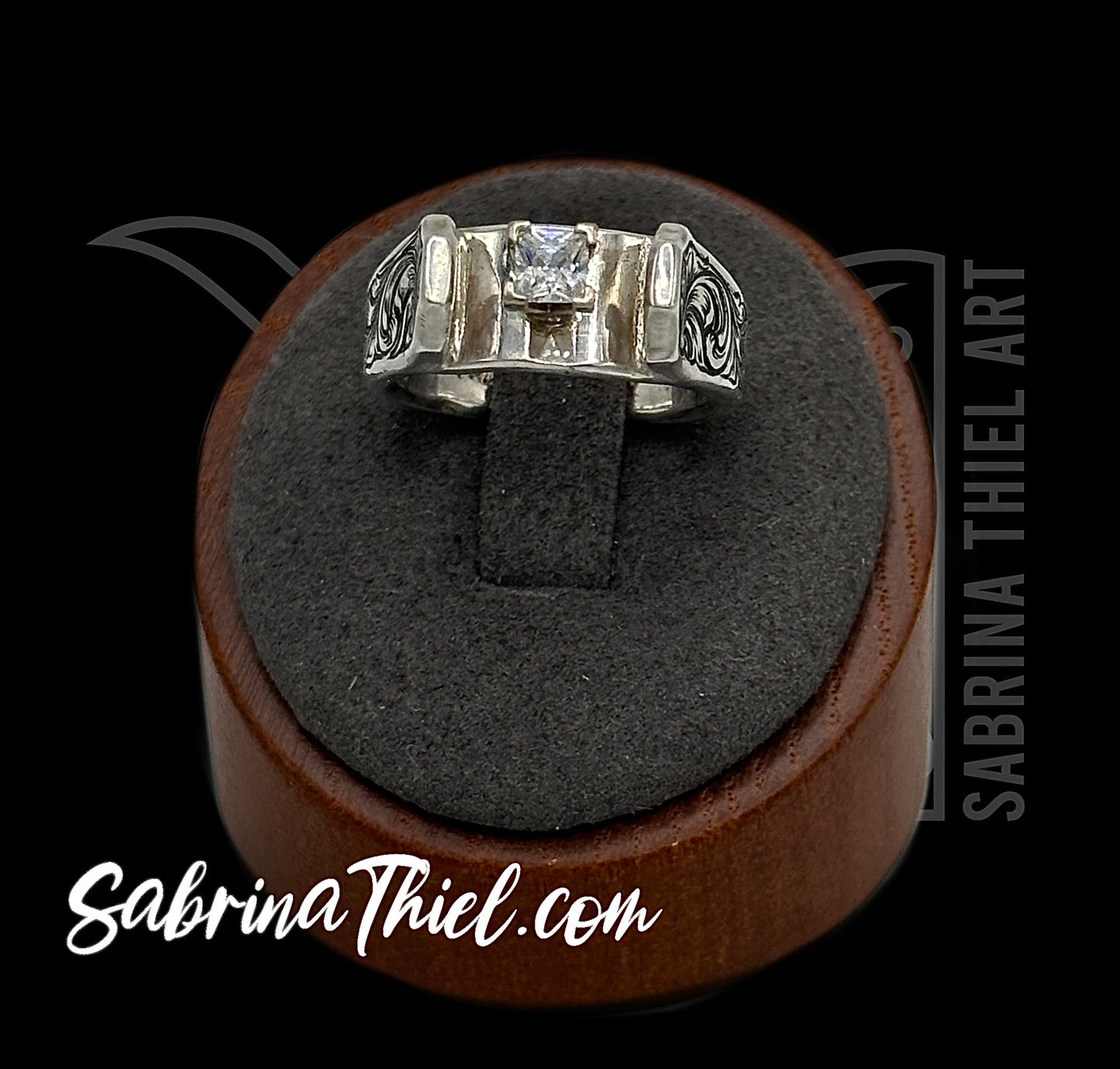 Sterling Ring Sz 7 3/4