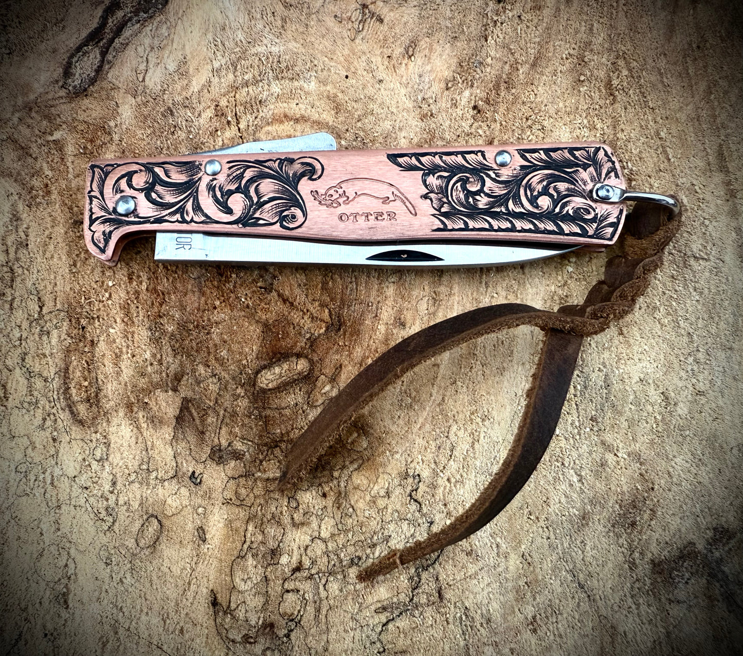 German Otter Knife Carbon Steel