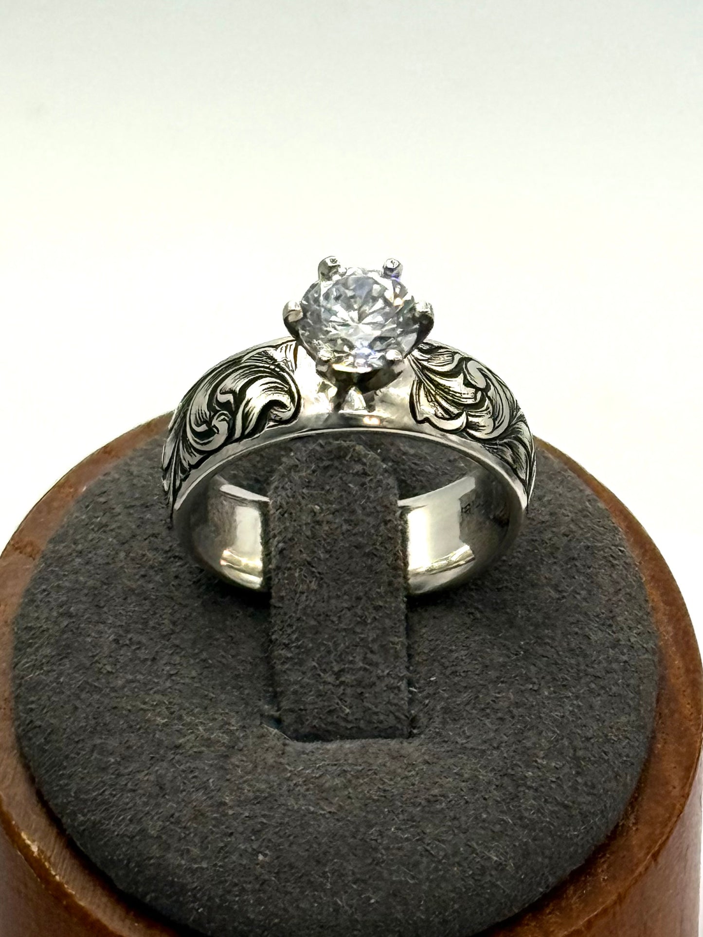 Sterling Ring Sz 8