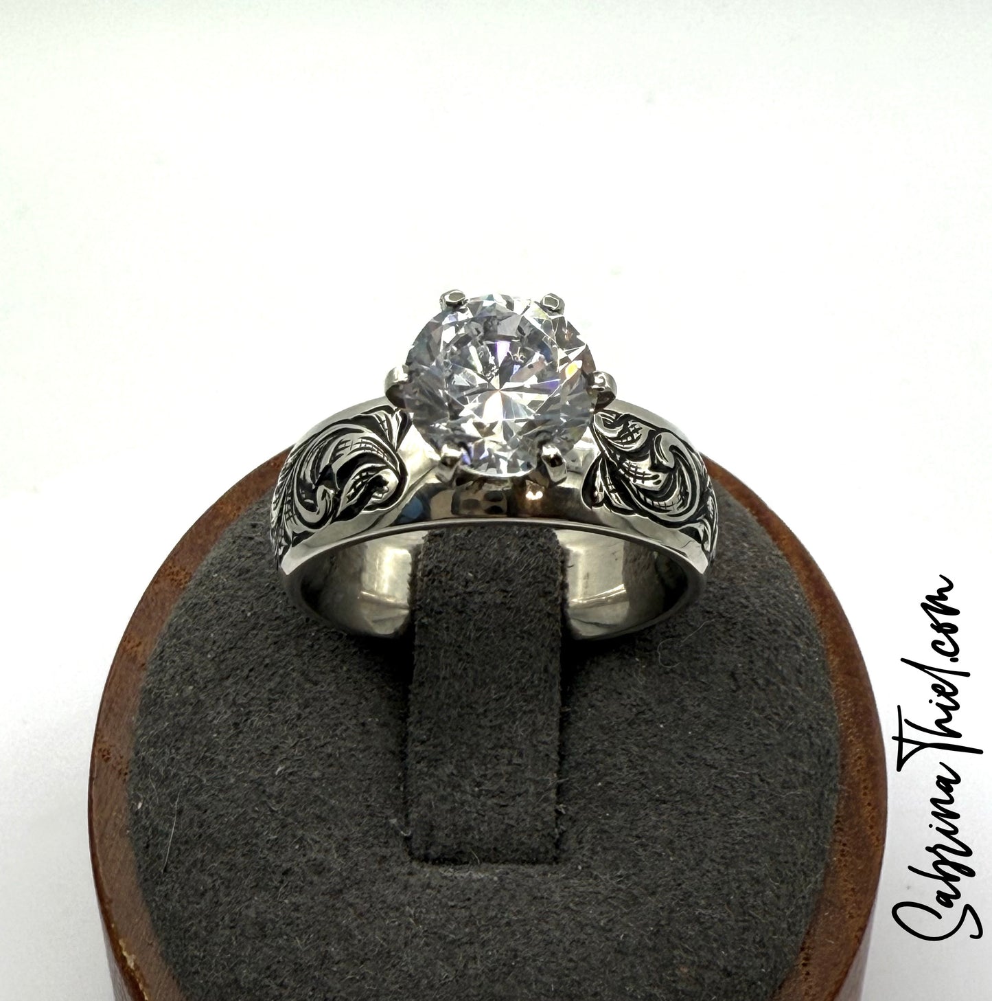Sterling Ring Sz 8