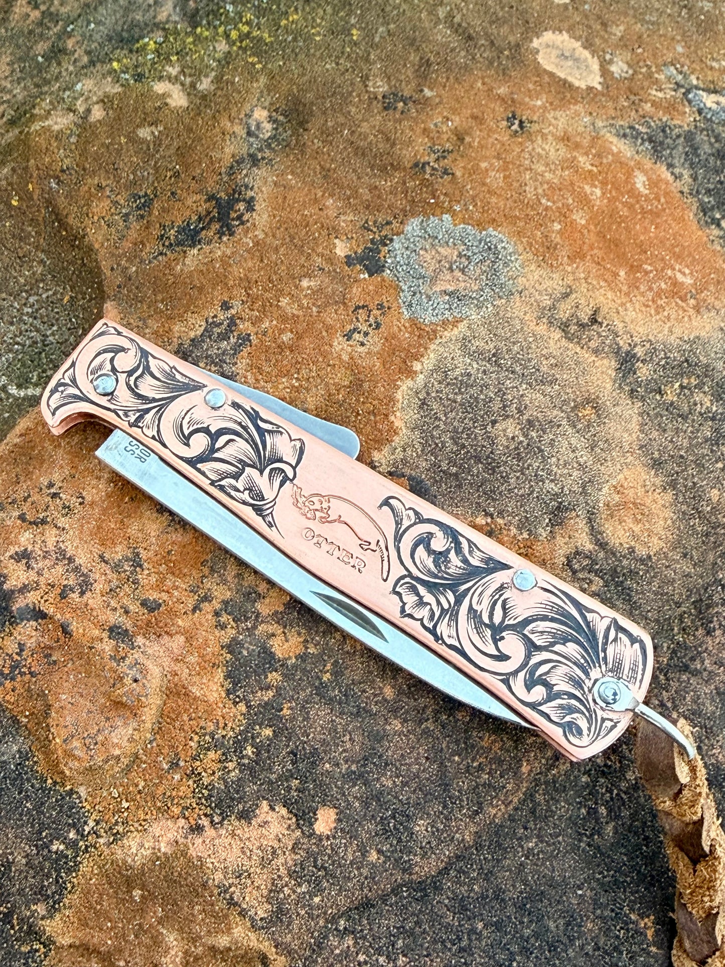 German Otter Knife Carbon Steel