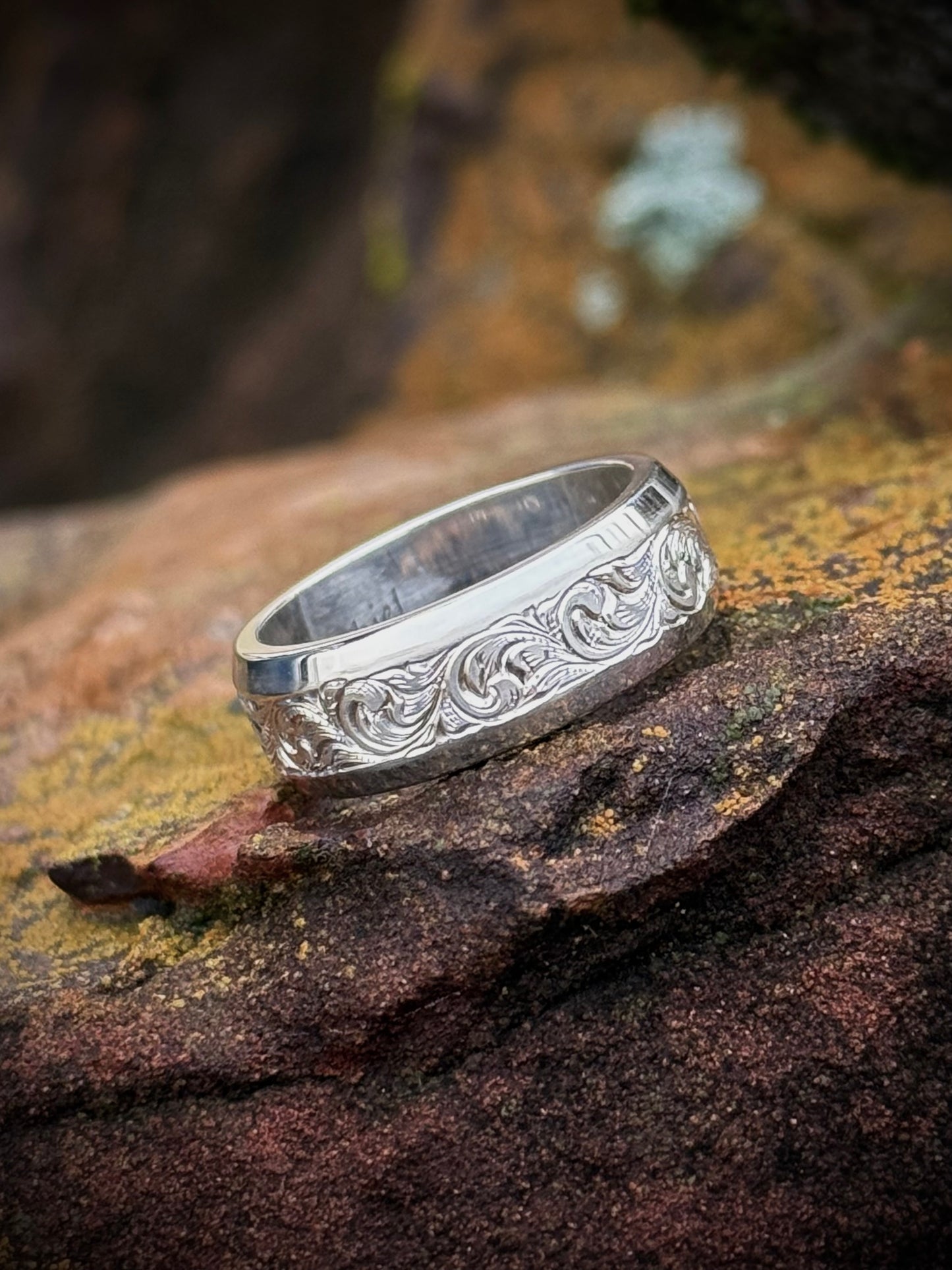 Sterling Ring Sz 8