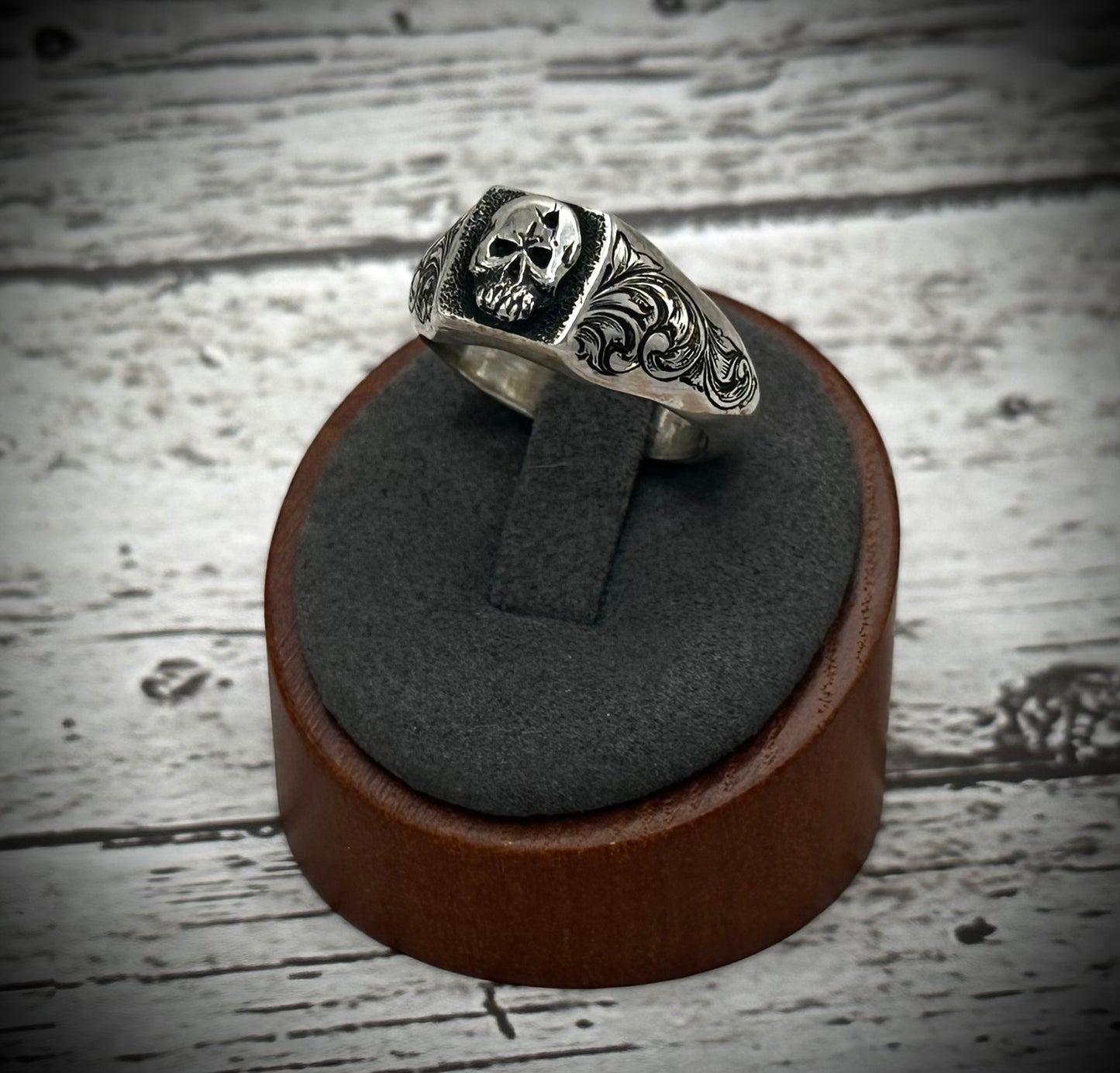 Skull Ring Sz 11.25