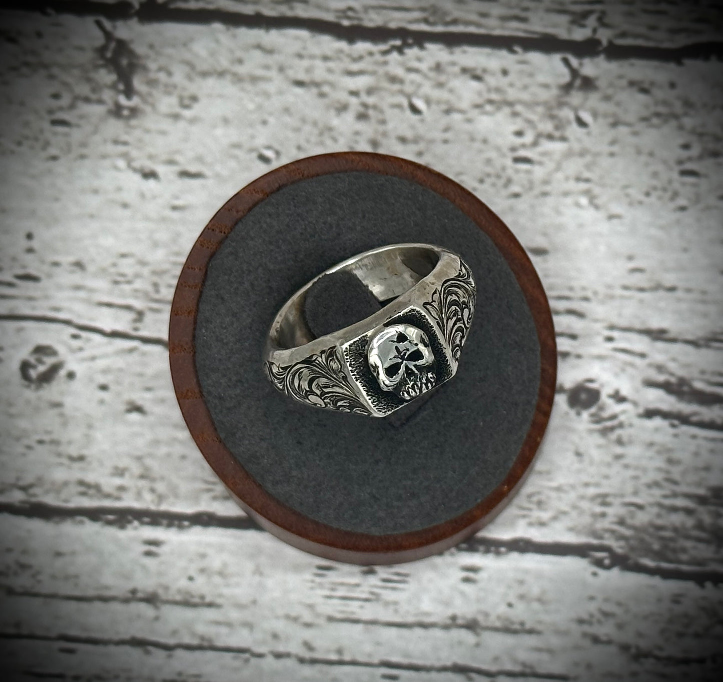 Skull Ring Sz 11.25