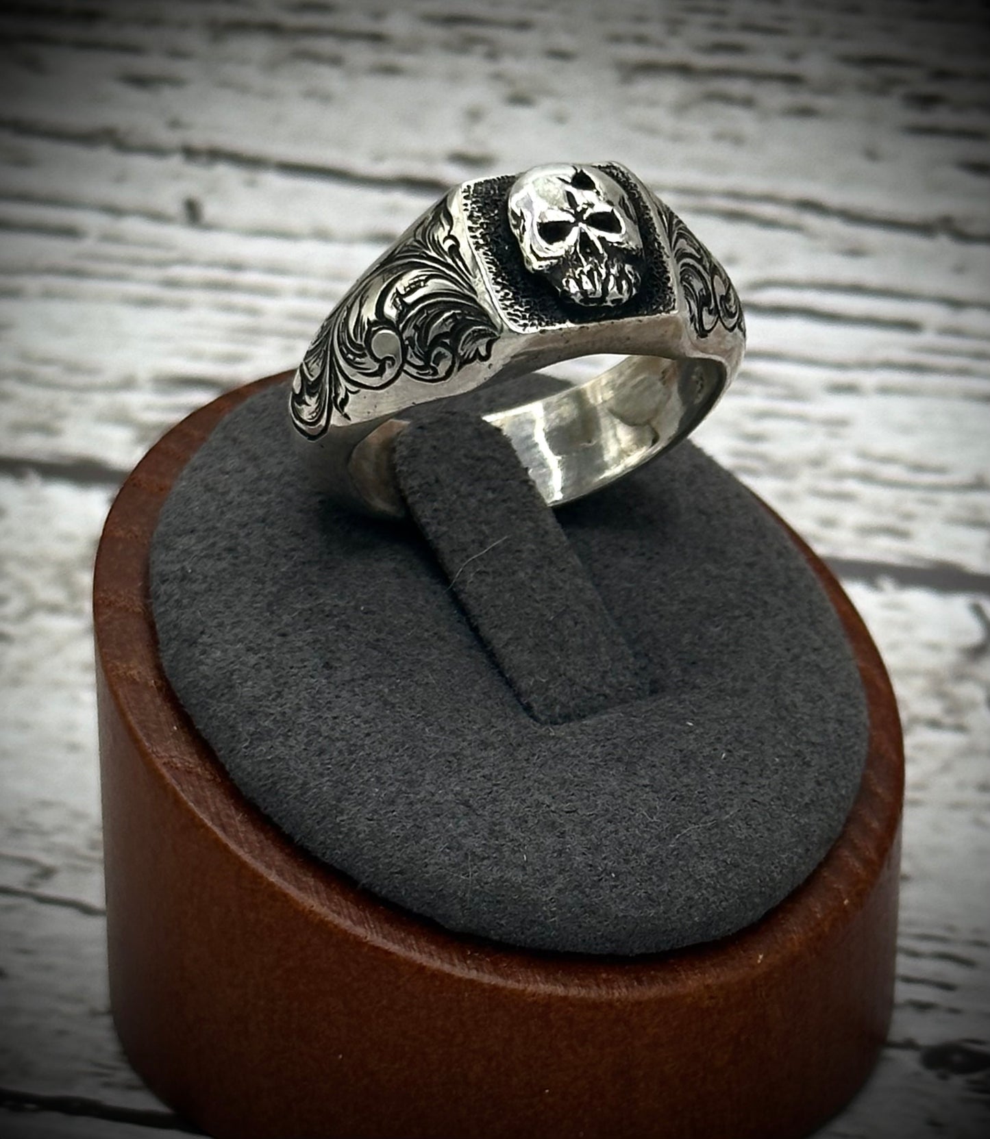 Skull Ring Sz 11.25
