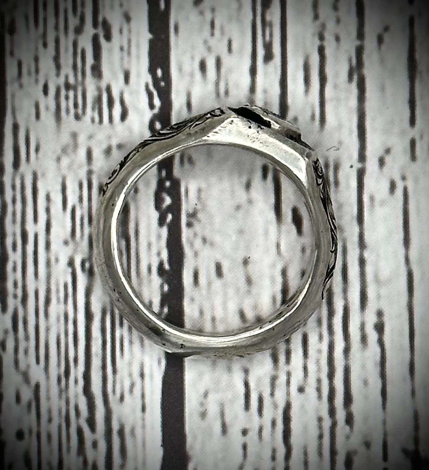 Skull Ring Sz 10.25