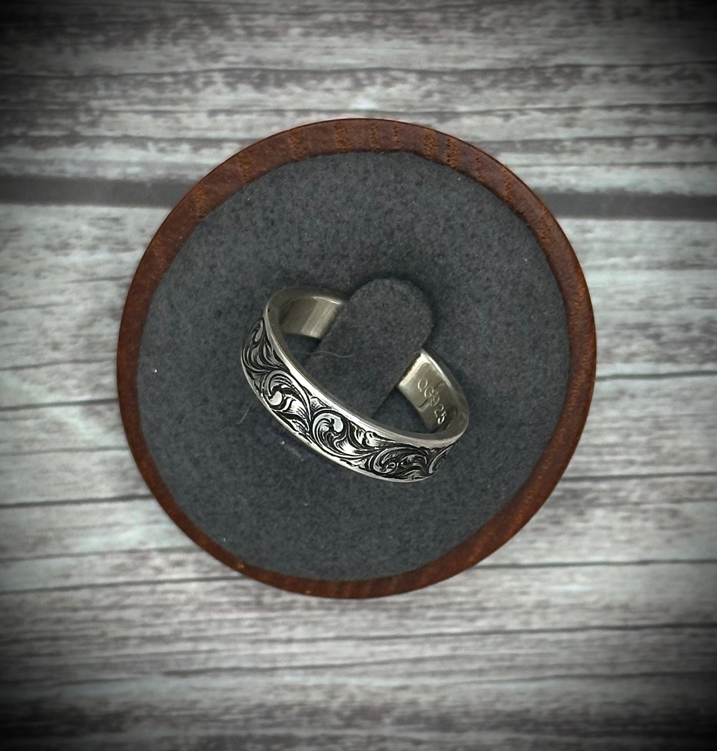 Sterling Band Sz 8.5