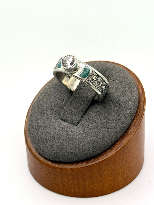 Sterling Ring Sz 6.5