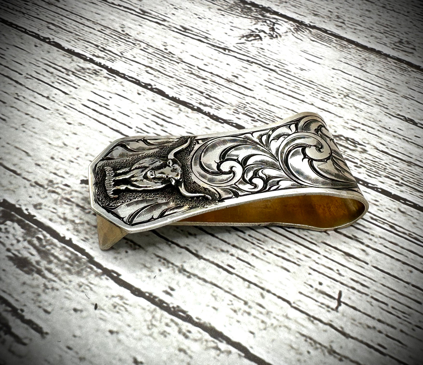 Longhorn Money Clip