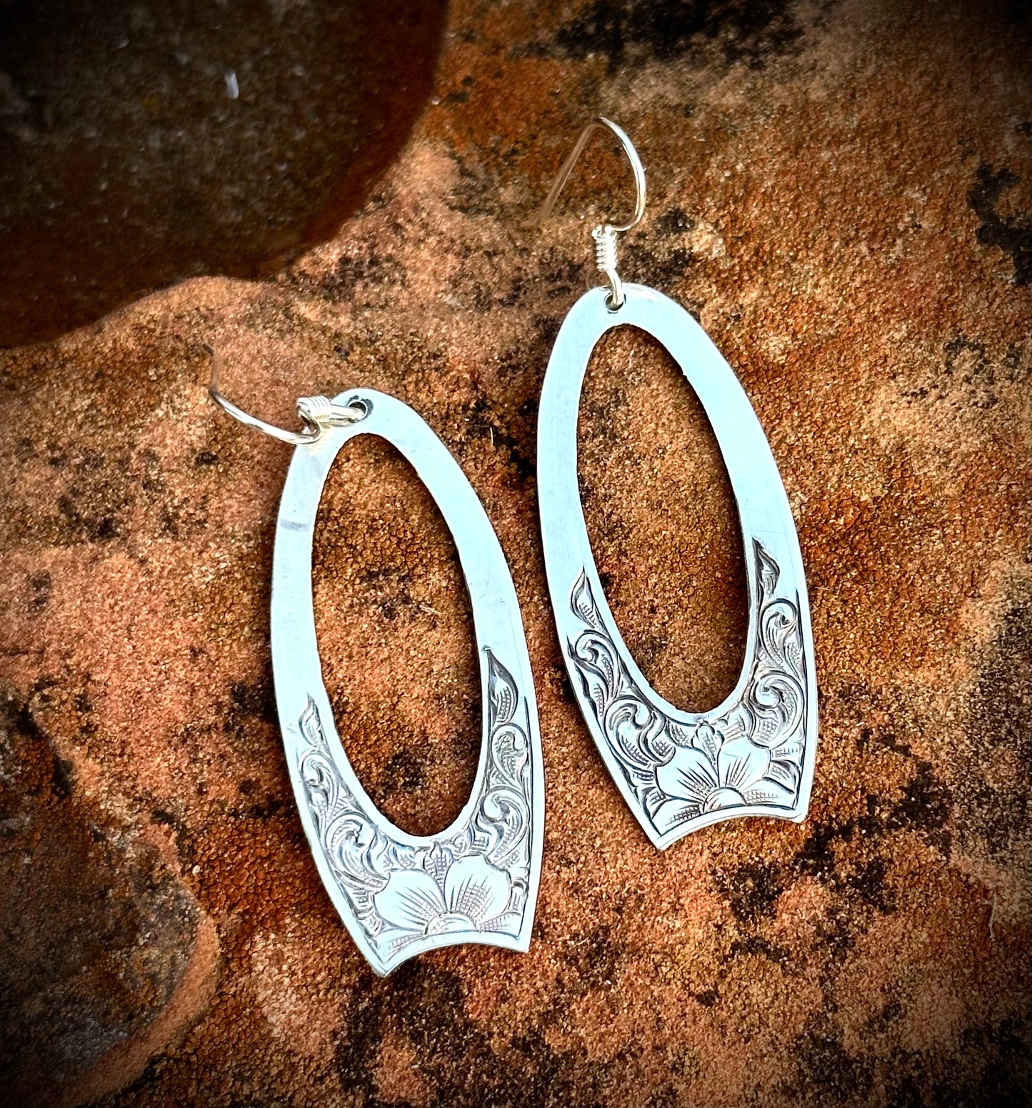 Engraved Earrings