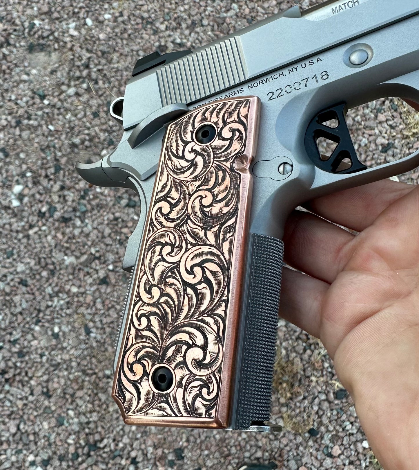 Copper Grips 1911