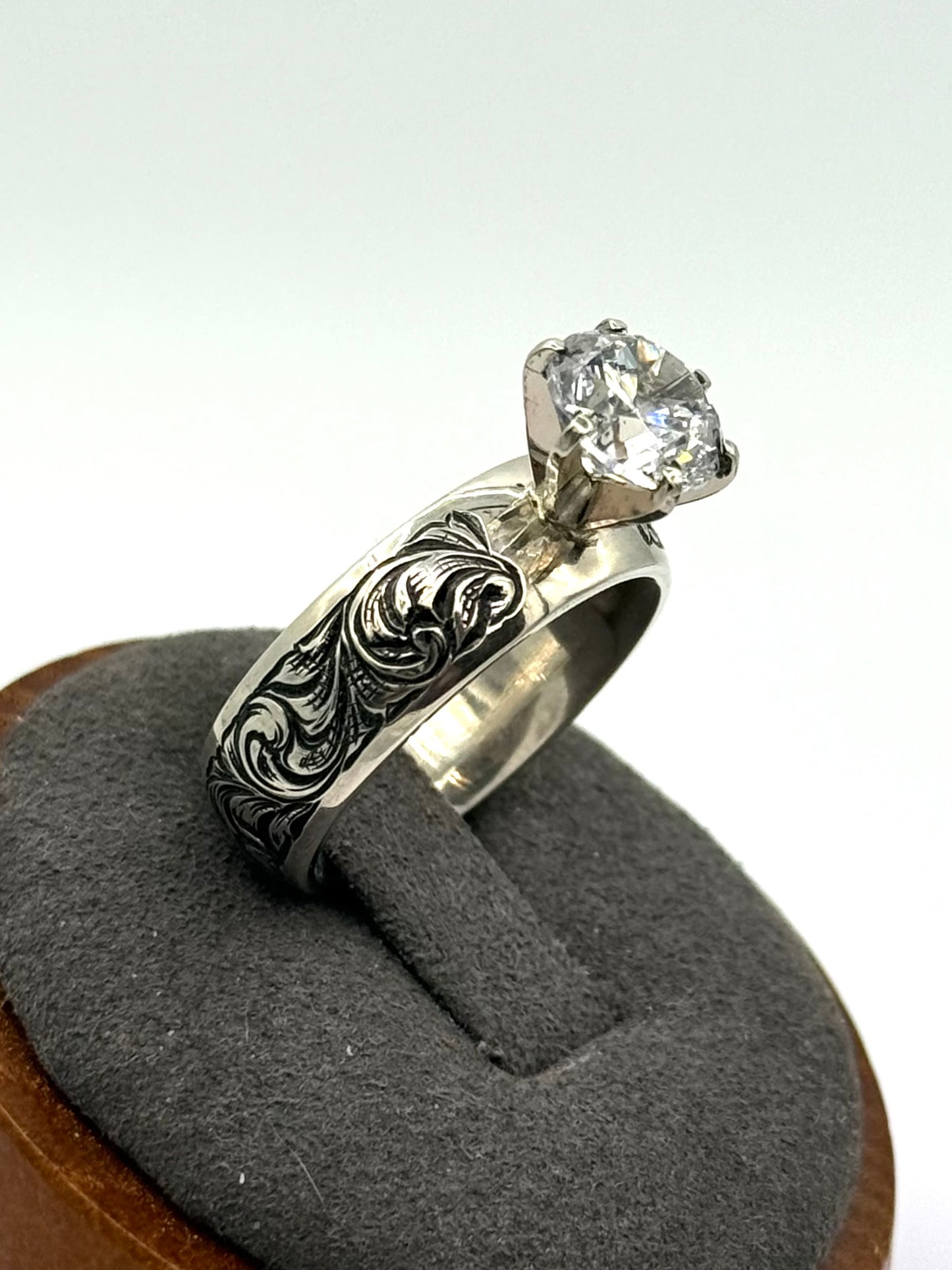Sterling Ring Sz 8