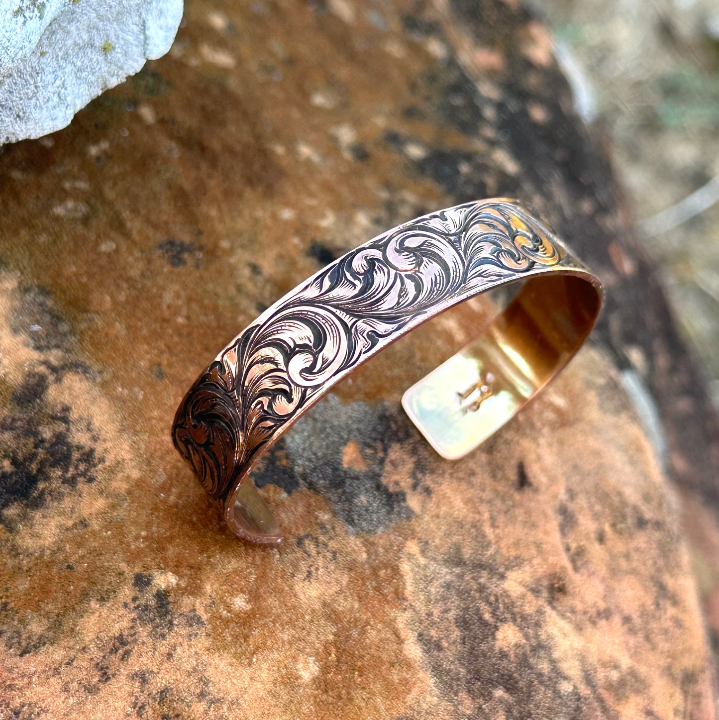 Copper Bracelet 1/2" width