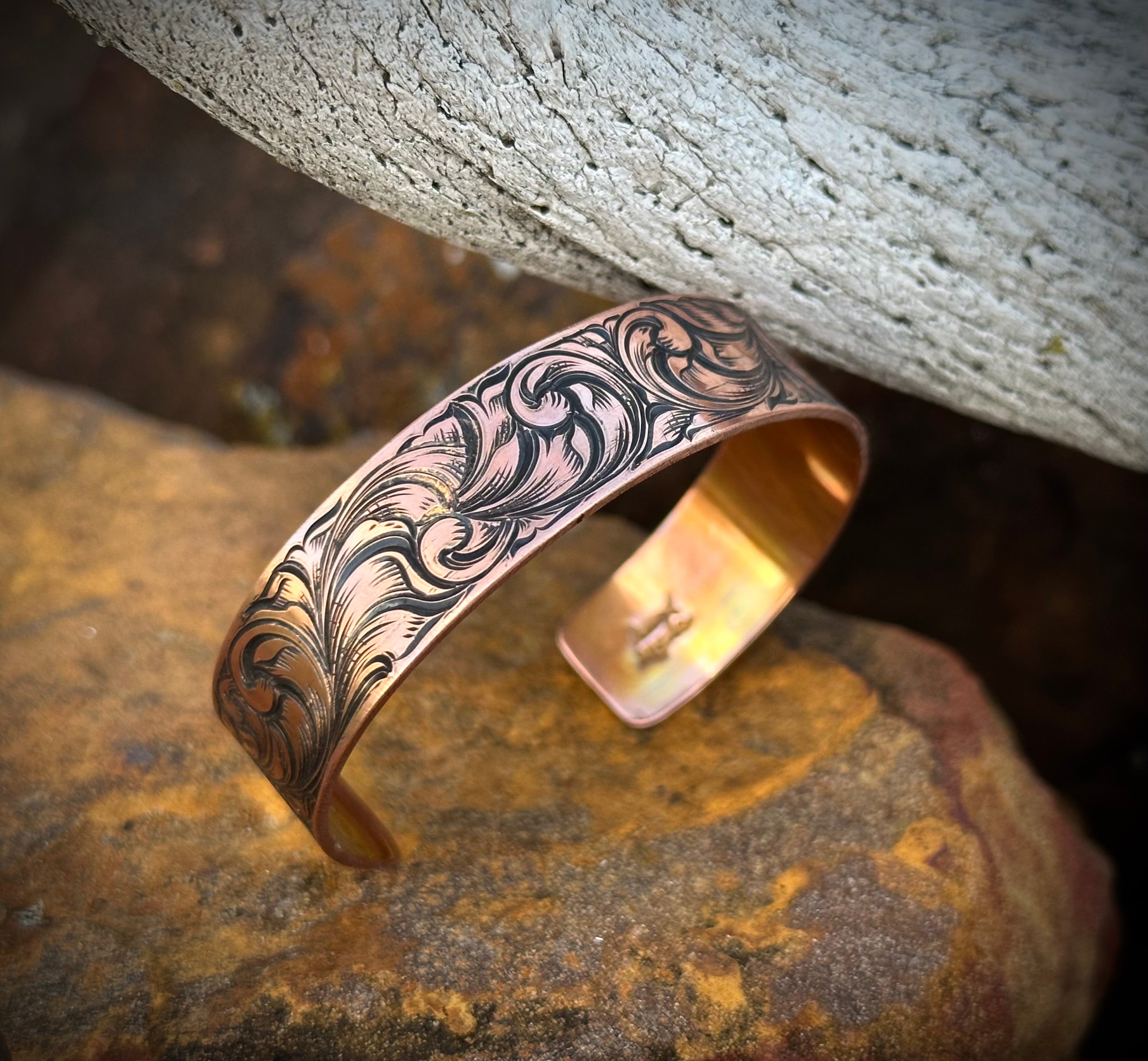 Mens western copper on sale bracelet