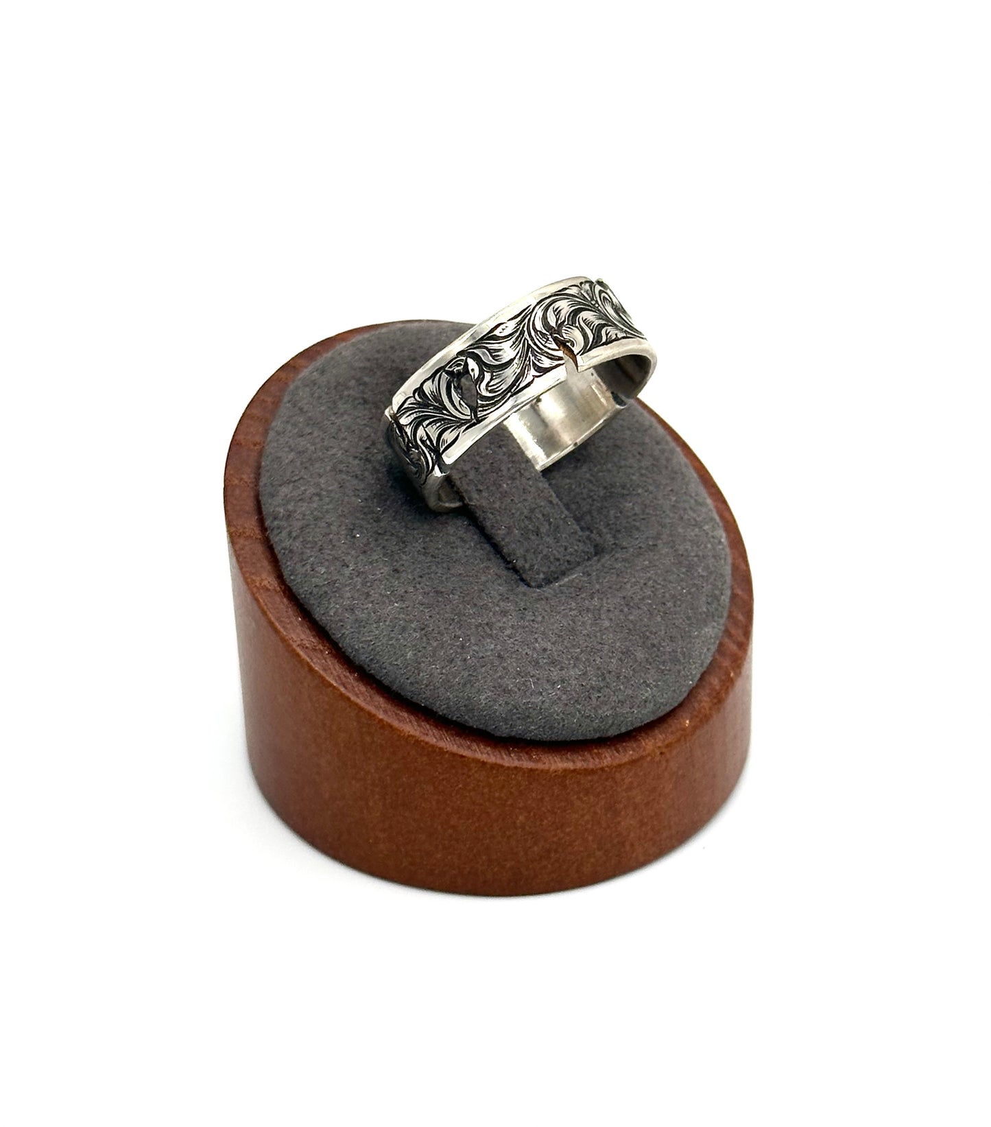 Sterling Ring Rustic Sz 10.5