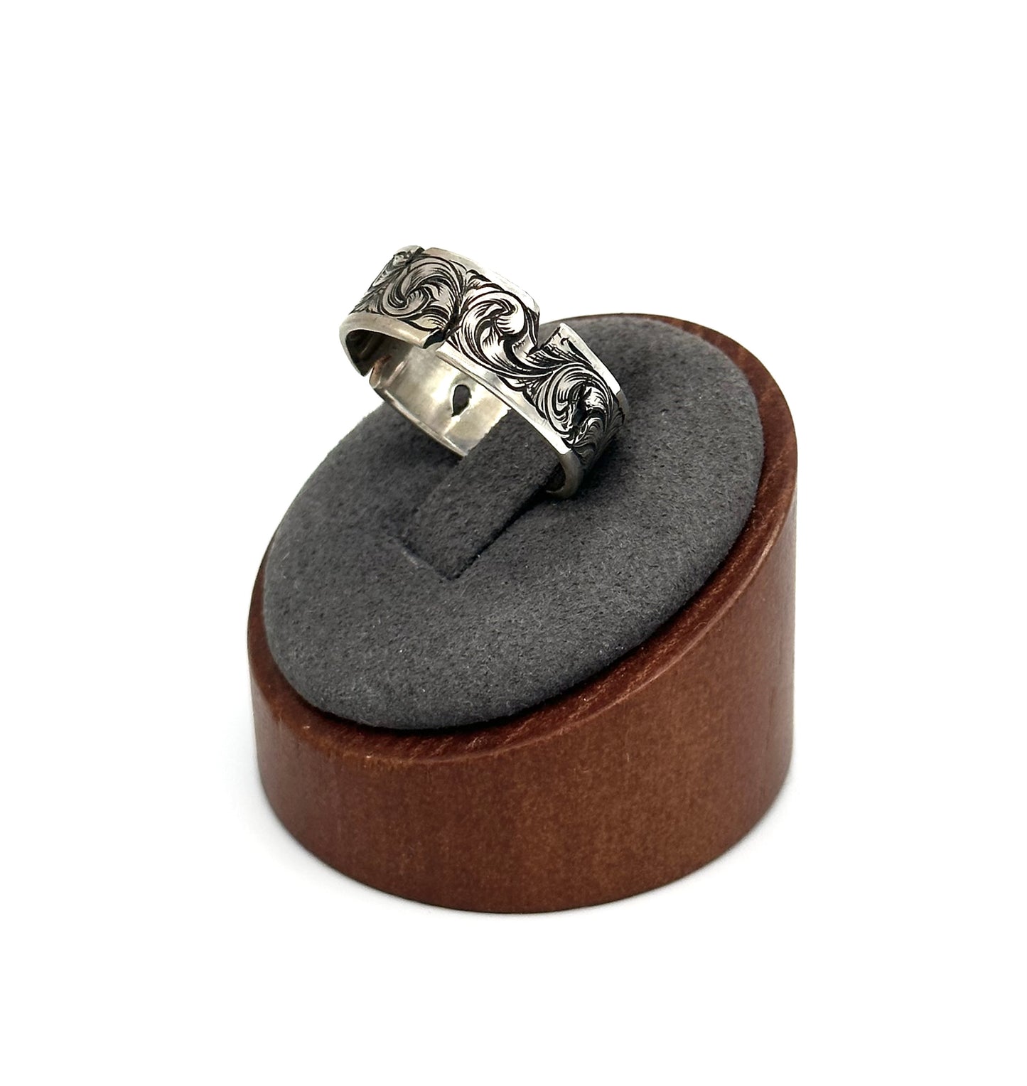 Sterling Ring Rustic Sz 10.5