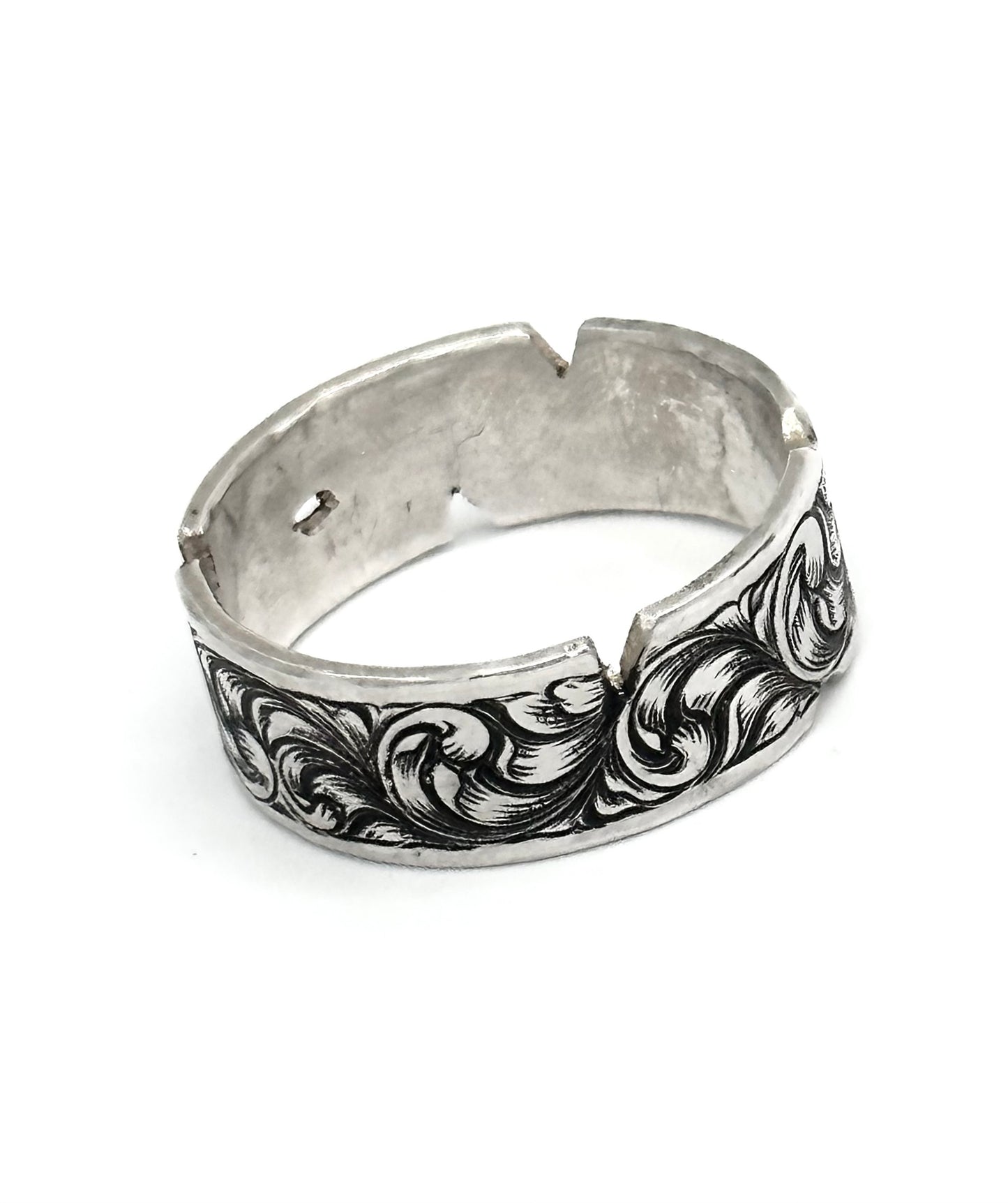 Sterling Ring Rustic Sz 11.5