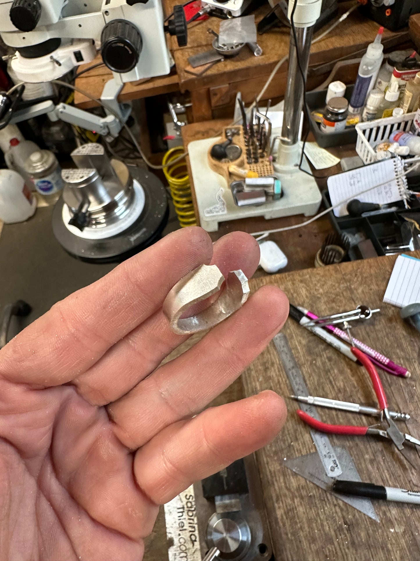 Sterling Ring Sz 7 3/4