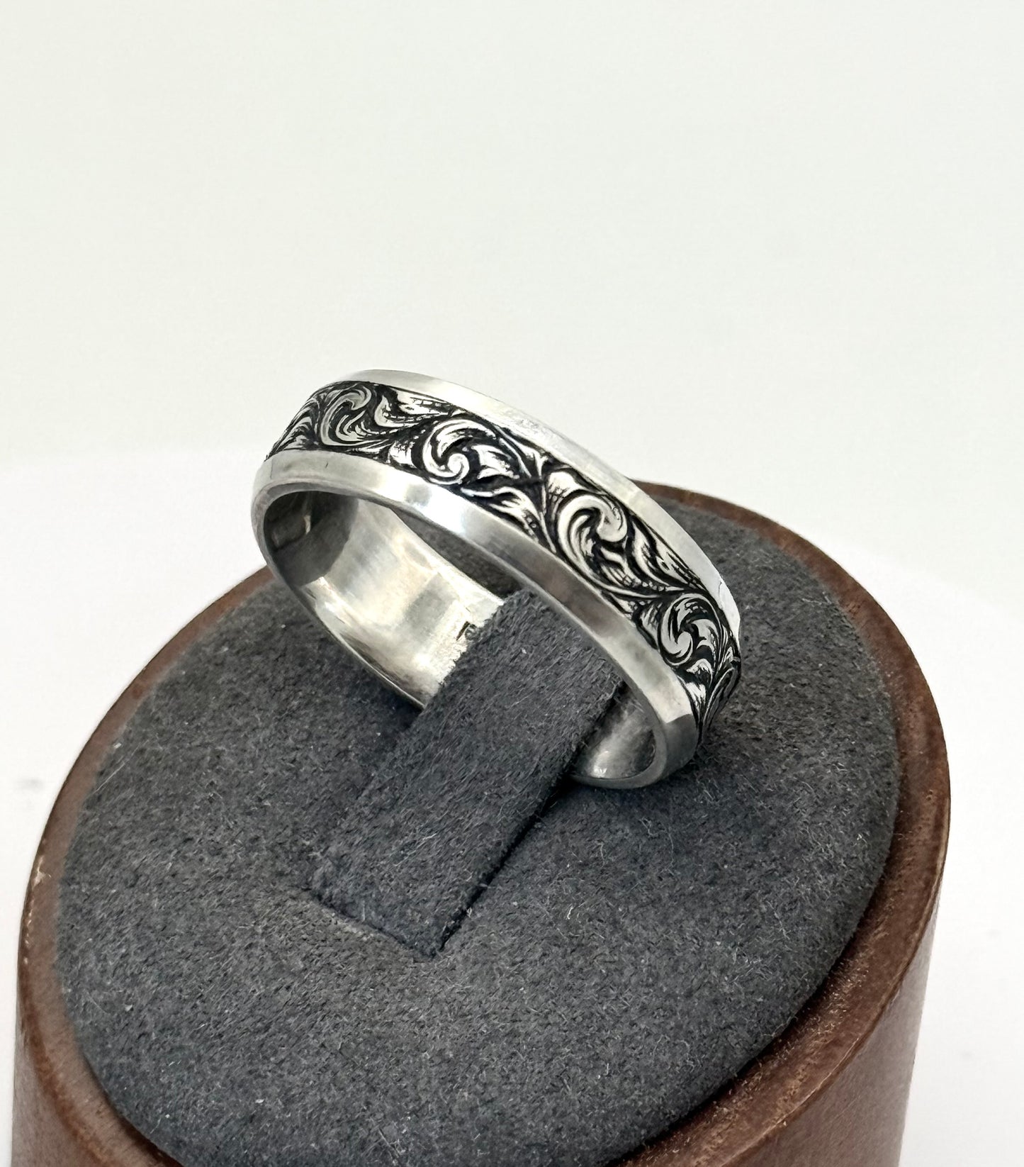 Sterling Weddingband Sz 11.5