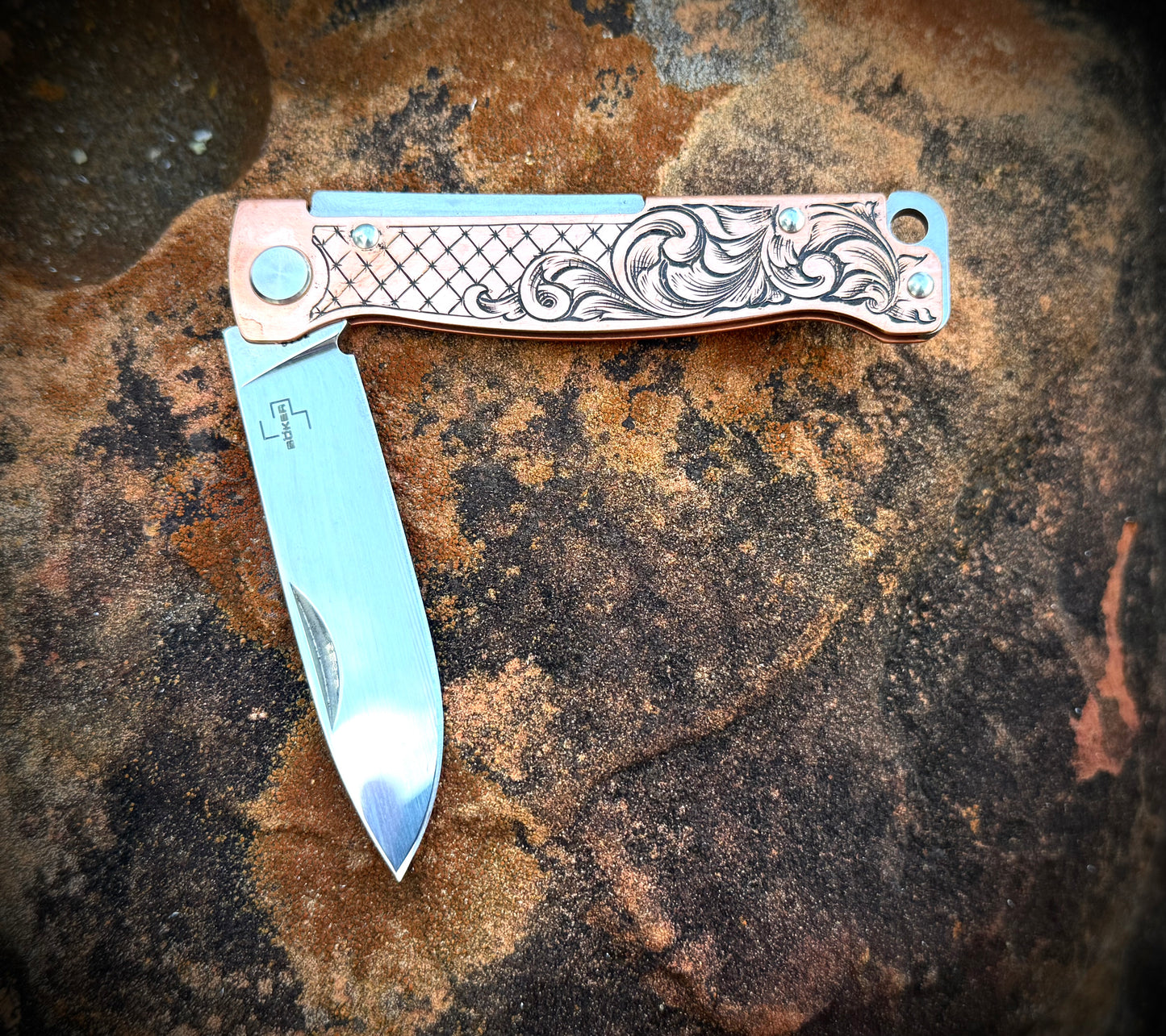 German Boker Folding Knife
