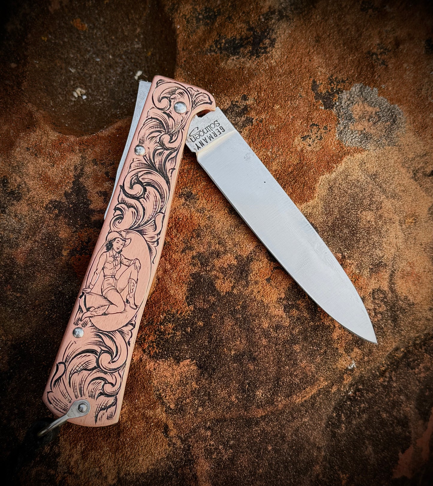 German Otter Knife Carbon Steel