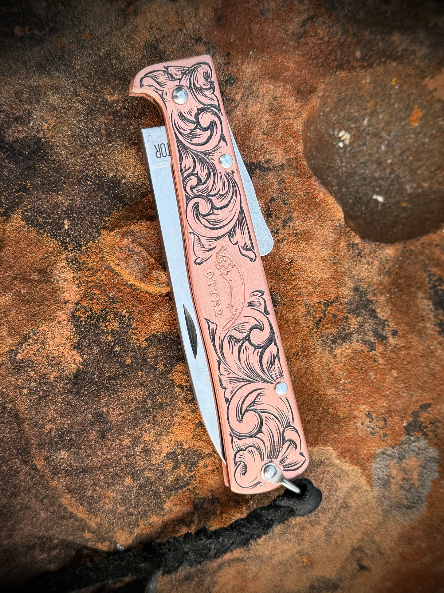 German Otter Knife Carbon Steel