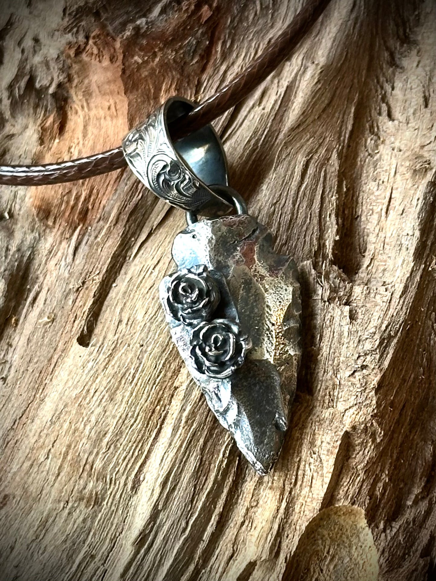 Sterling Arrowhead Pendant