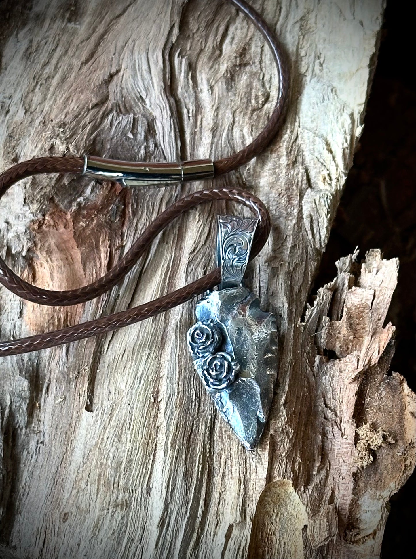 Sterling Arrowhead Pendant