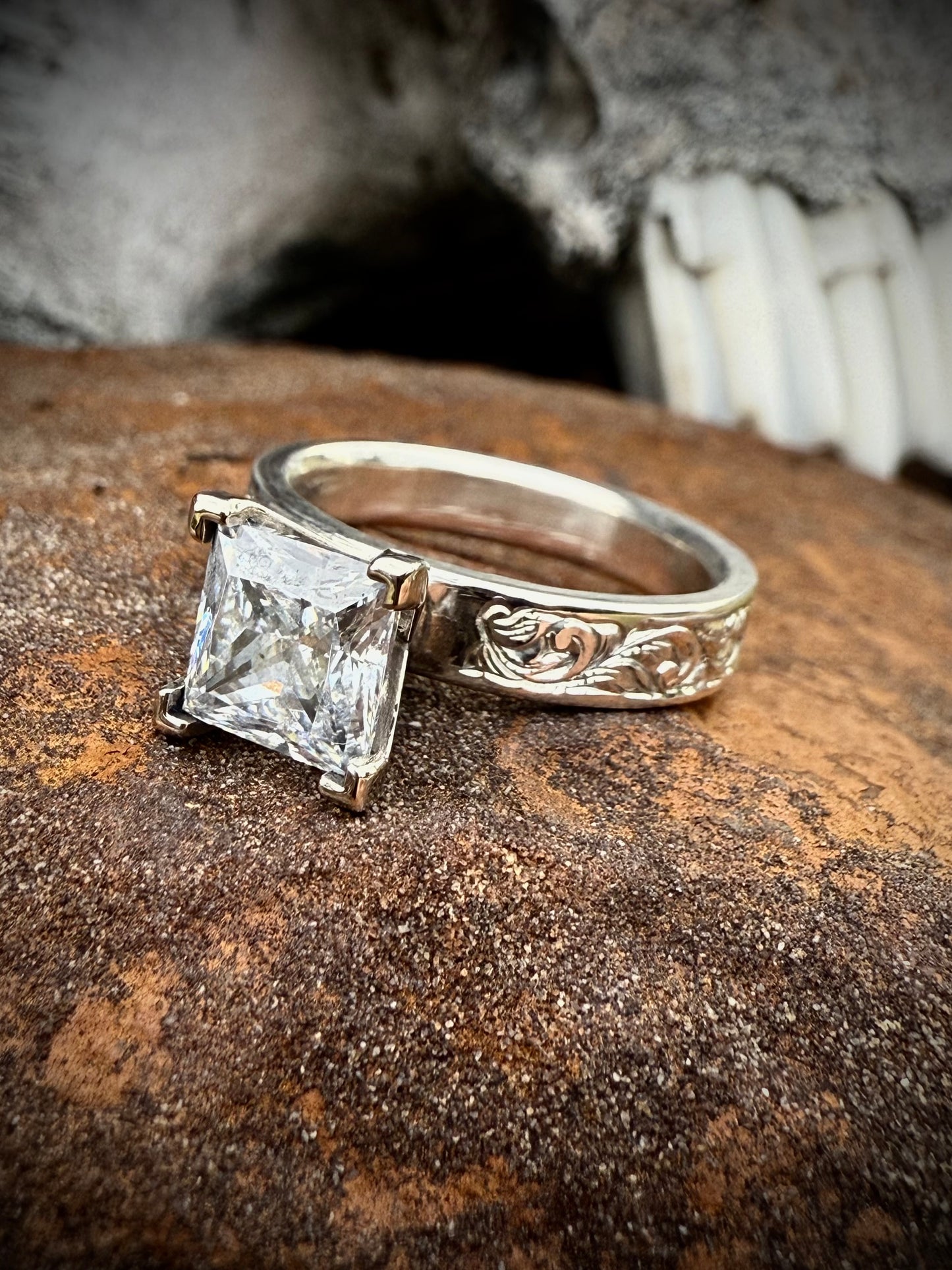 Engagement Ring Sz 7.5