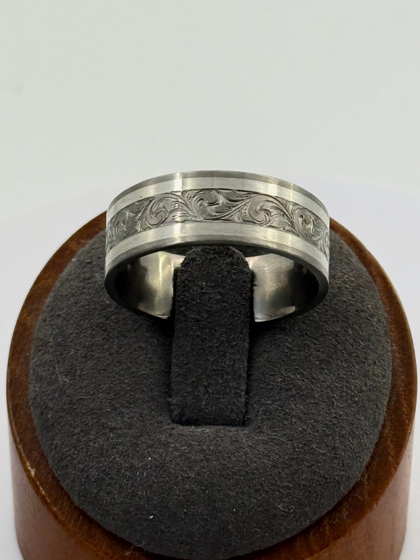 Titanium & Sterling (choose Size)