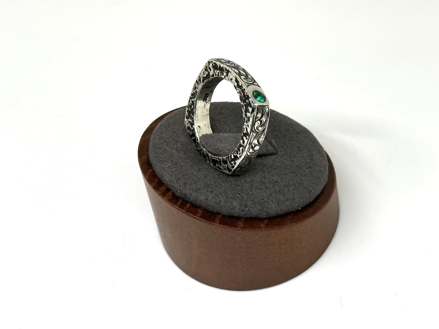 Sandcast Ring Sz 7.5