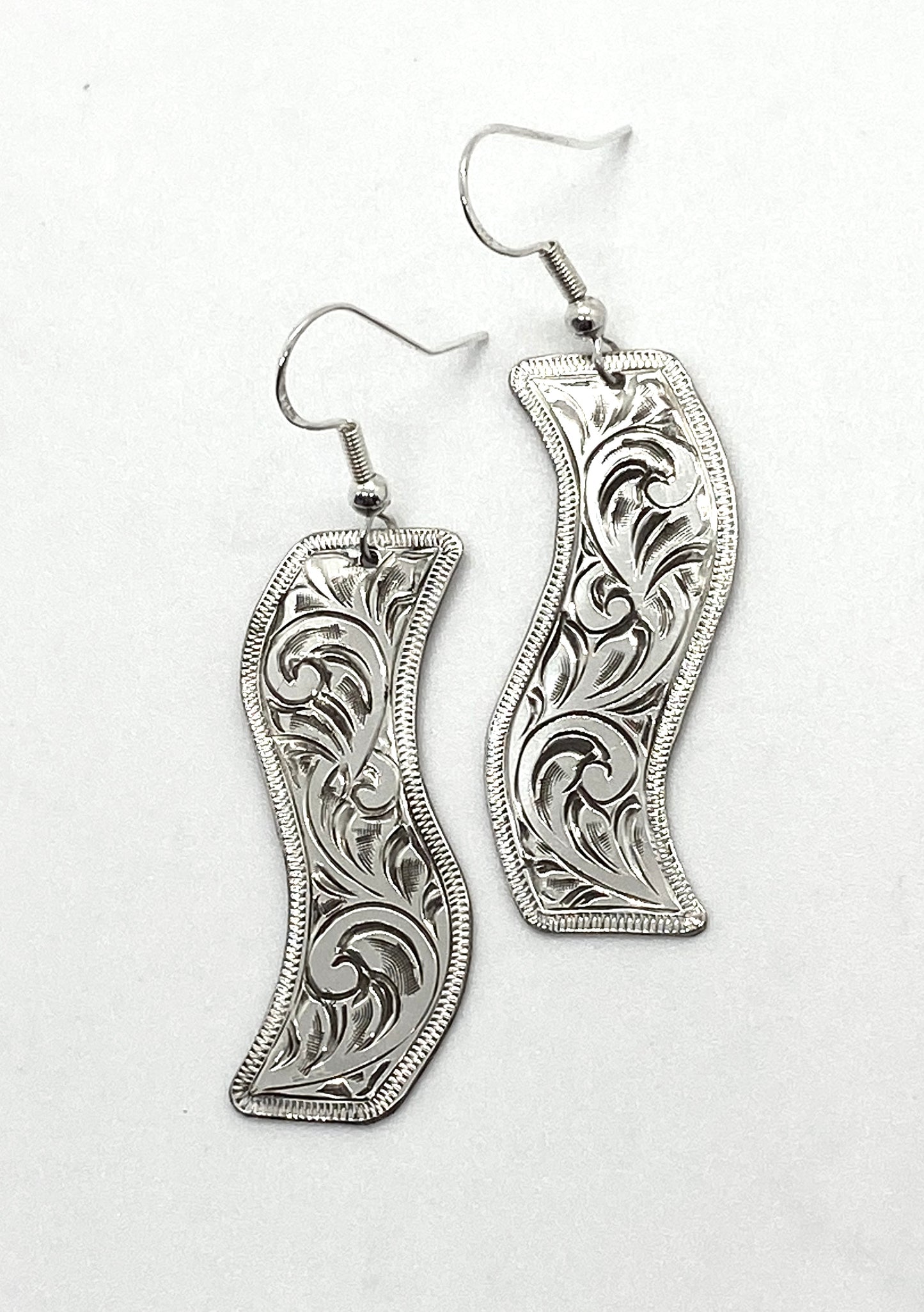 Engraved Earrings