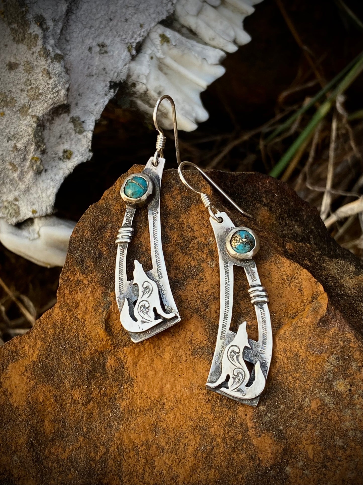 Coyote Earrings
