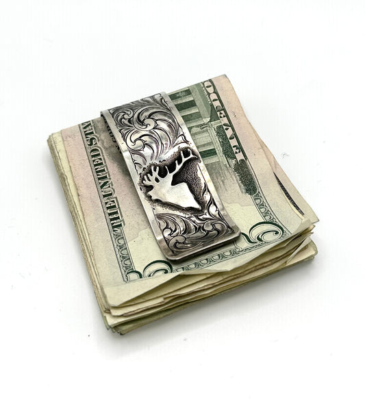 Elk Money Clip