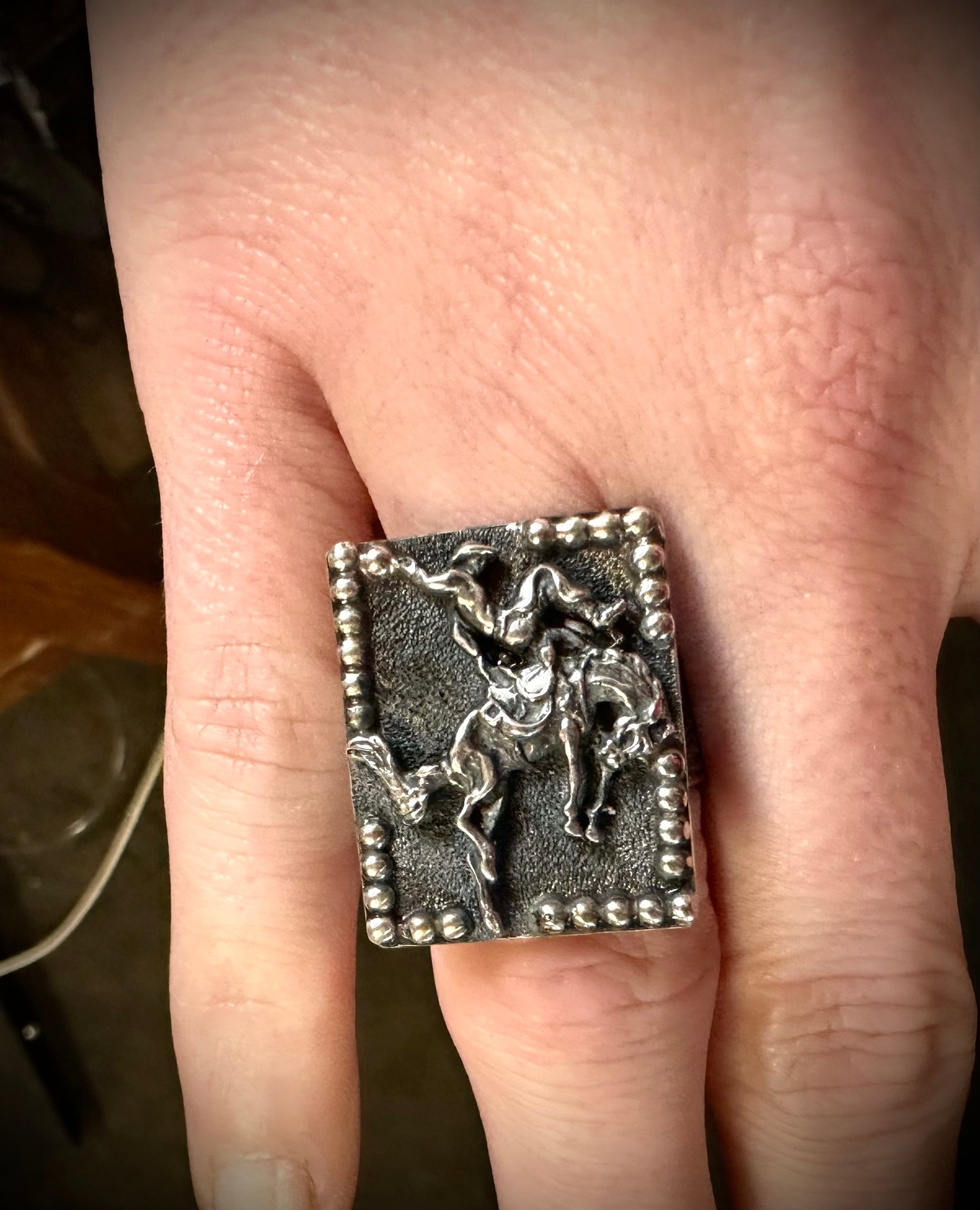 Bronc Ring Sz 11.25