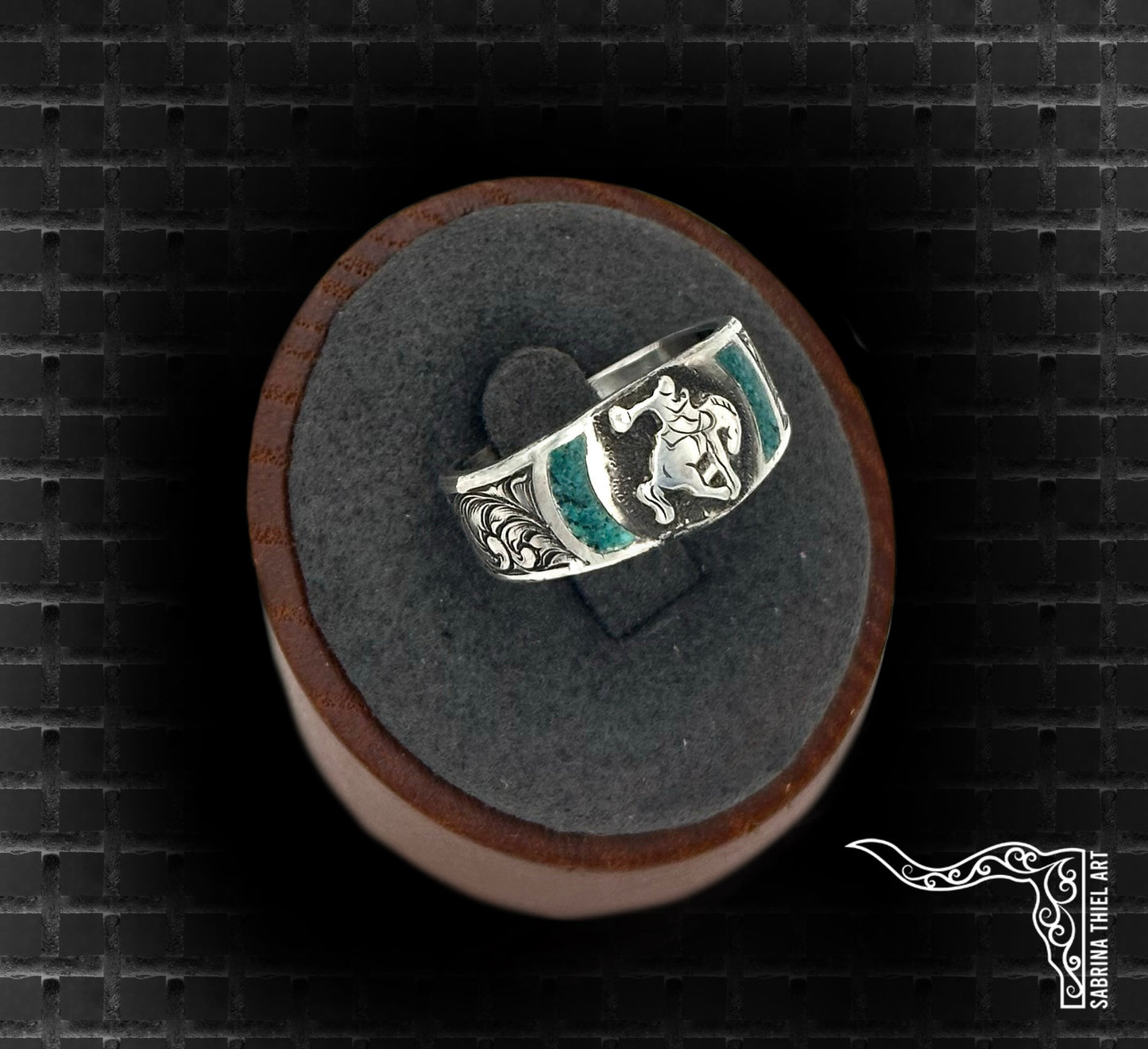 Sterling Ring Sz 9