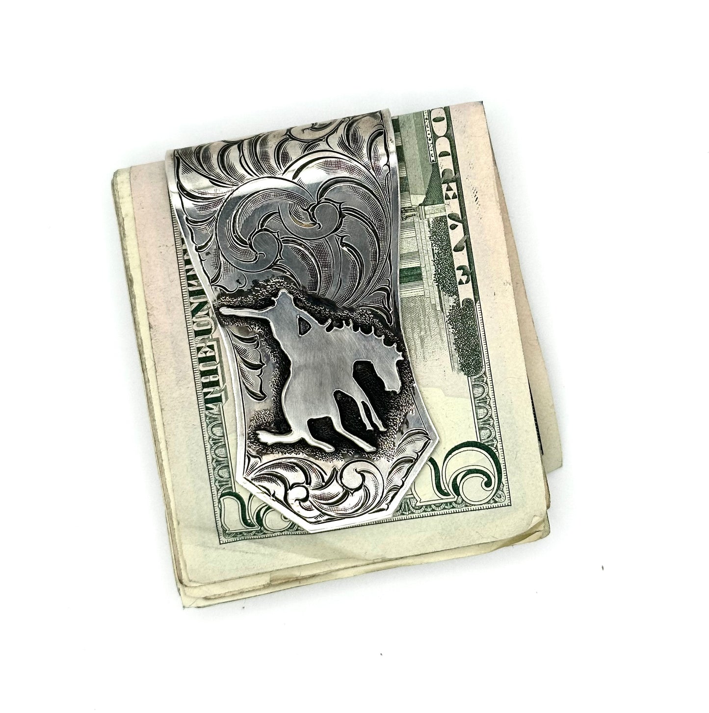 Bronc Money Clip