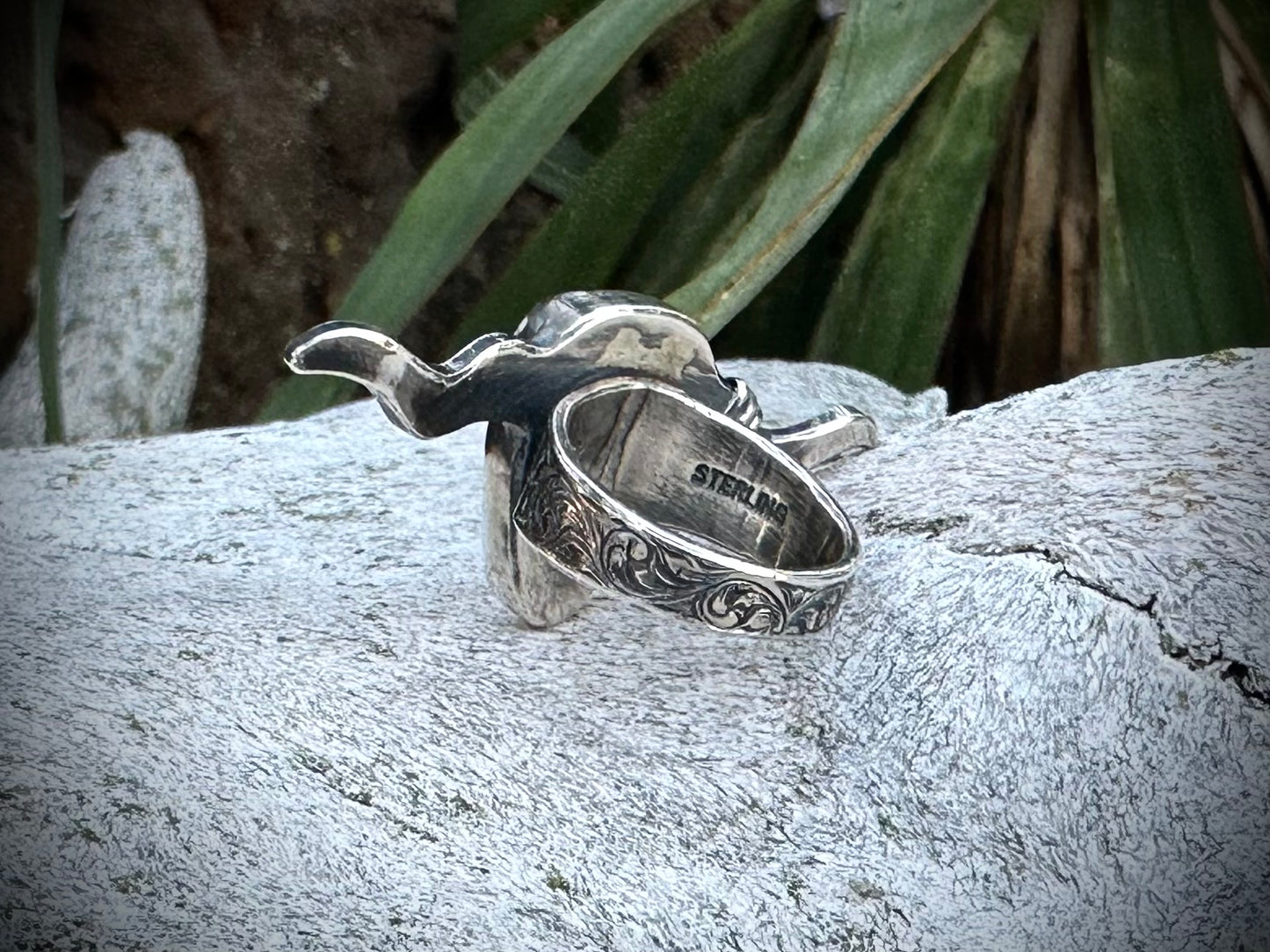 Longhorn Ring Sz 7.5
