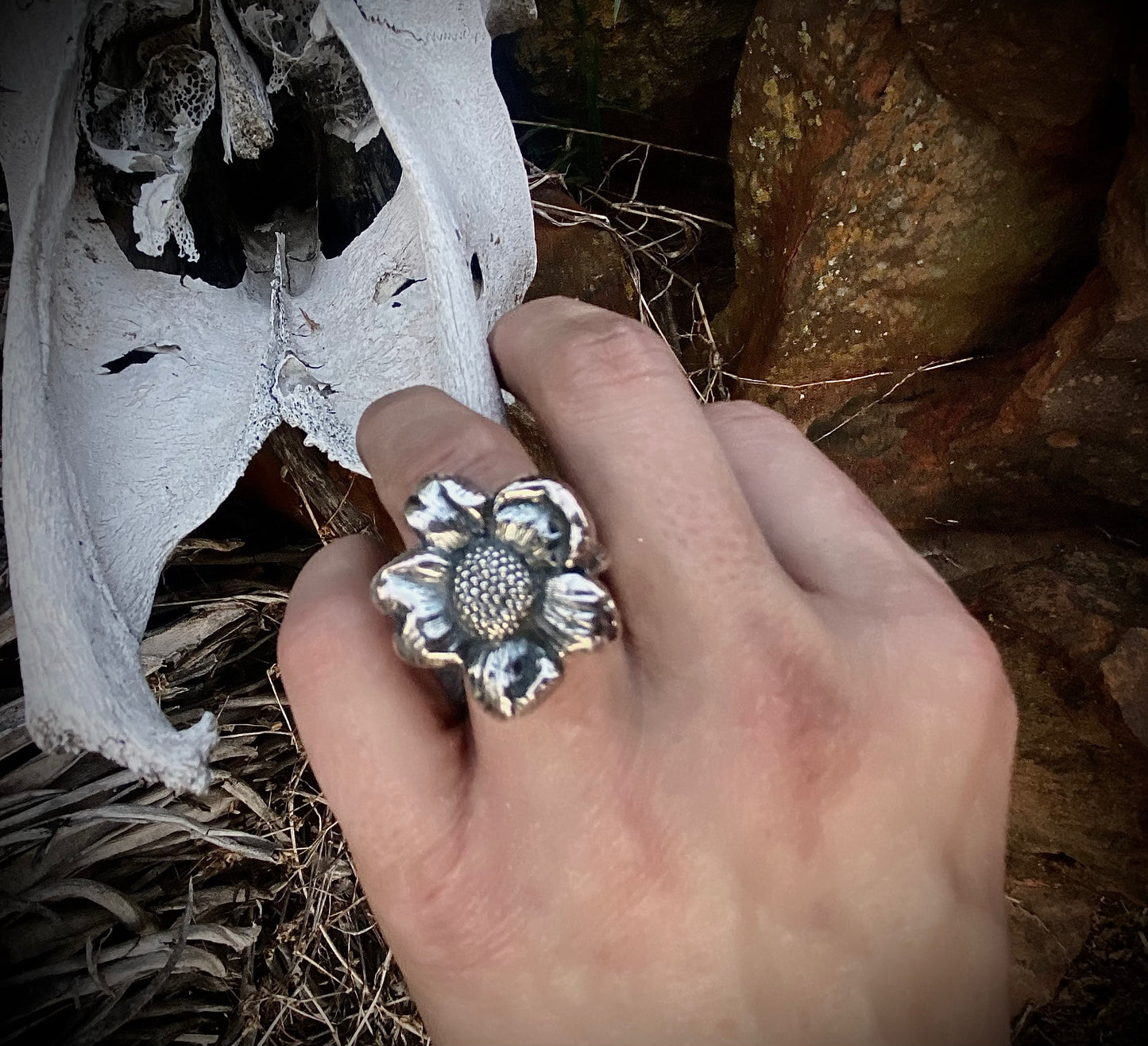 Wildflower Ring sz 7.75