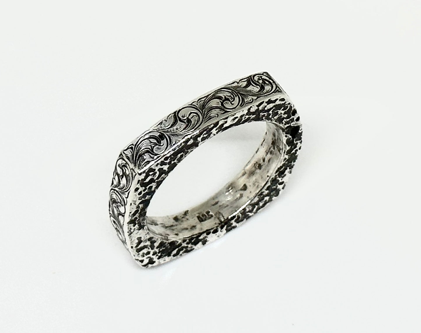 Men’s Sandcast Ring Sz 11.5
