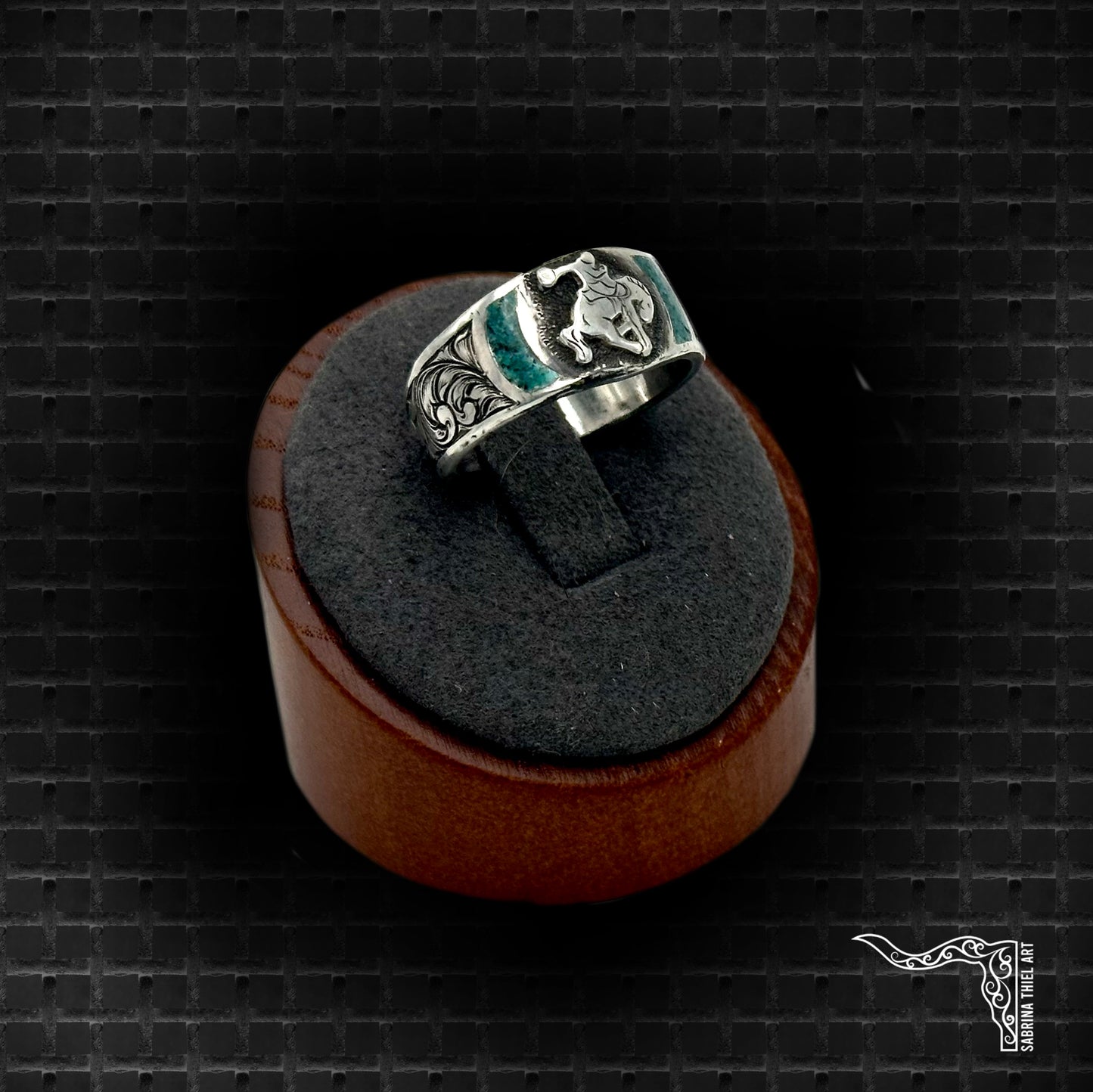 Sterling Ring Sz 9