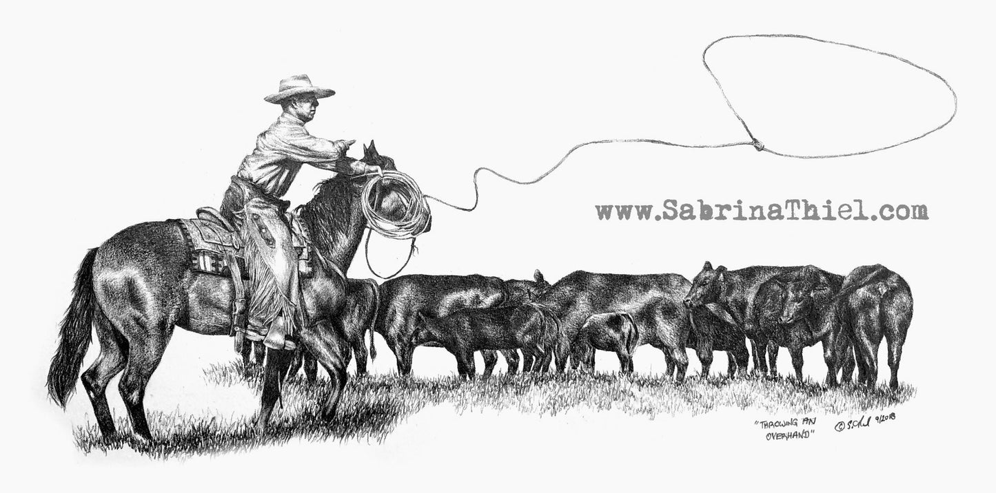 "Throwing An Overhand" Reproduction